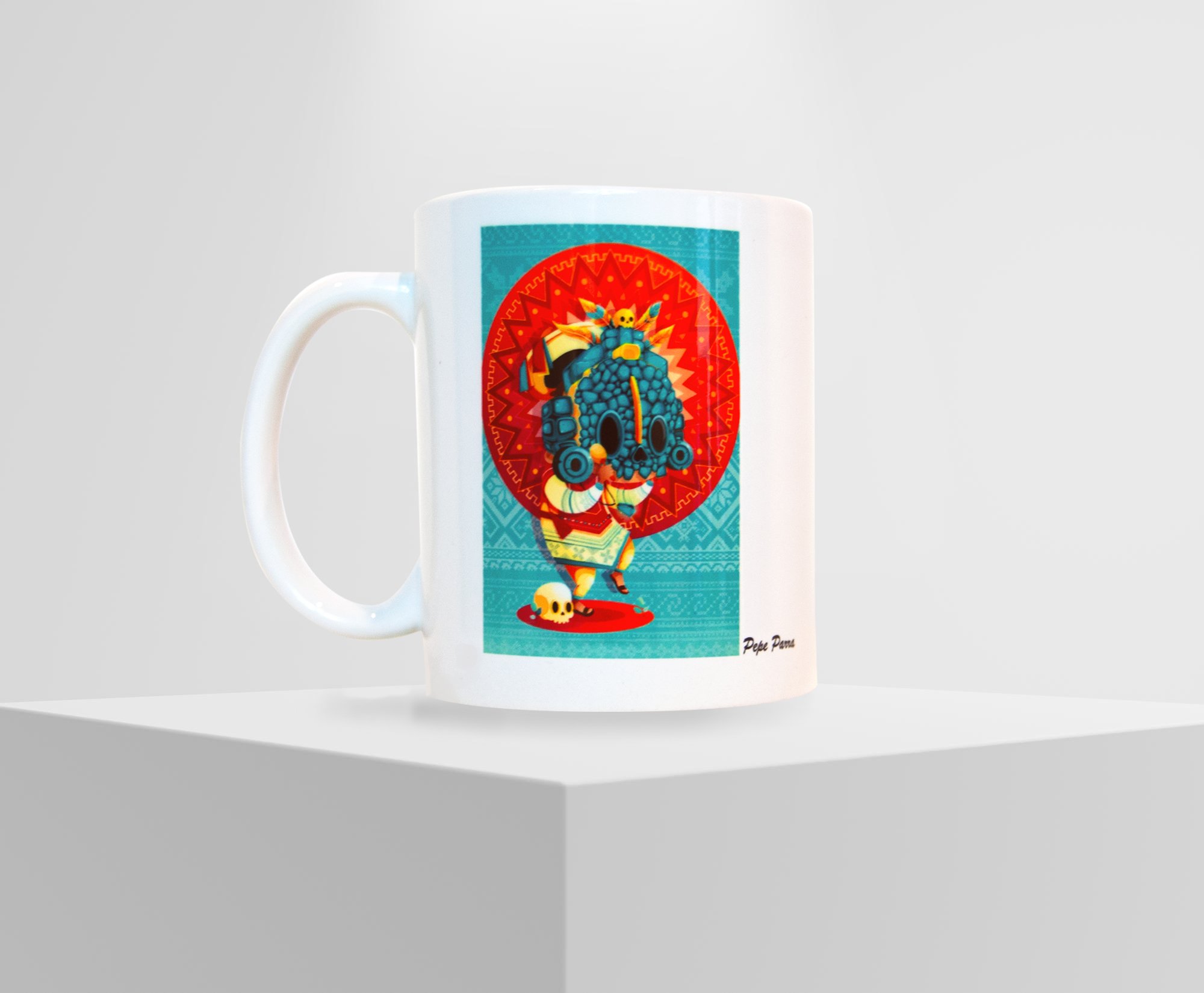 Taza Tzelzal de Pepe Parra.