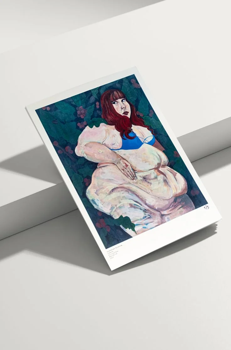 Print "Cafeína" de Guadalupe Dorantes.