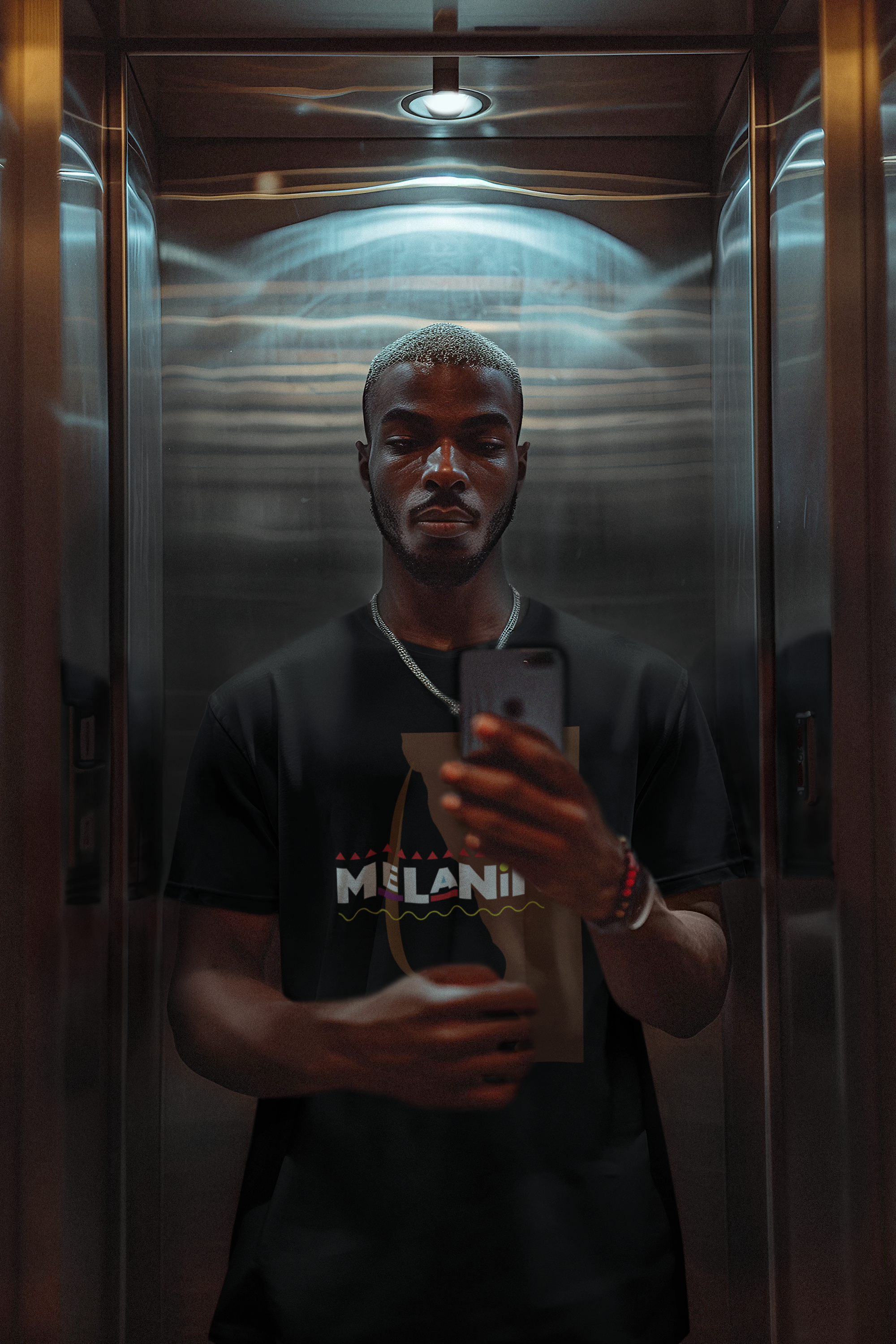 ai-generated-t-shirt-mockup-of-a-man-taking-a-selfie-in-an-elevator-m38862.png