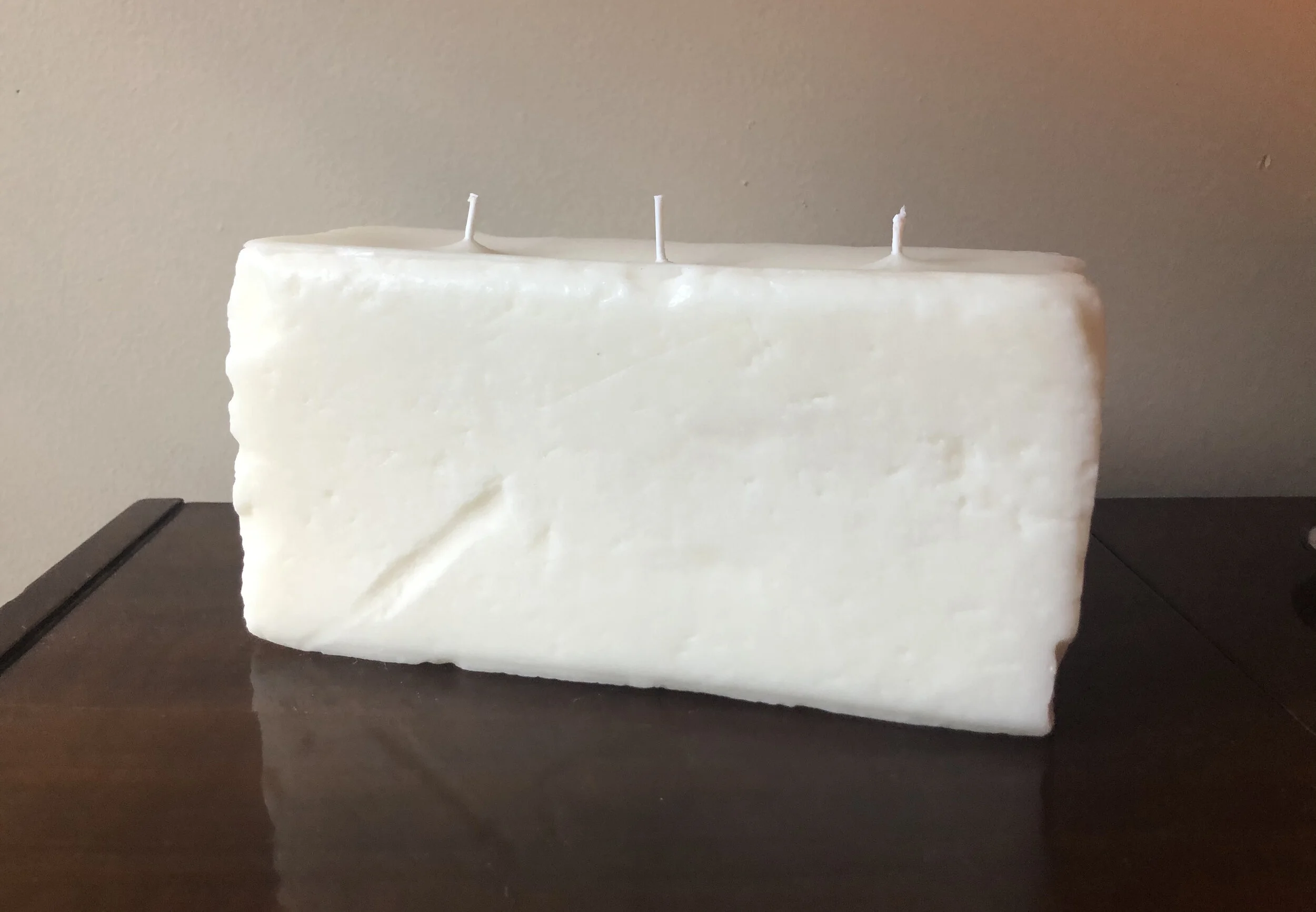 AUGUSTA BLOCK CANDLE — AUGUSTA PORCELAIN