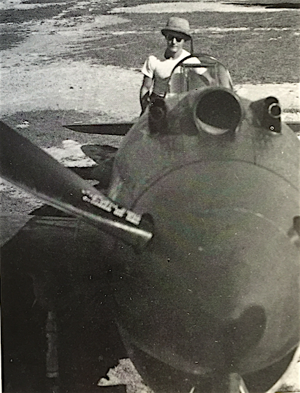  Frank looking toward the business end of a Tomahawk… After his days in the AVG, during the rest of WWII, he would go on to become a senior mechanic with the CNAC in India, and began flying. Shortly after, he returned to the US to build B-24 Liberato