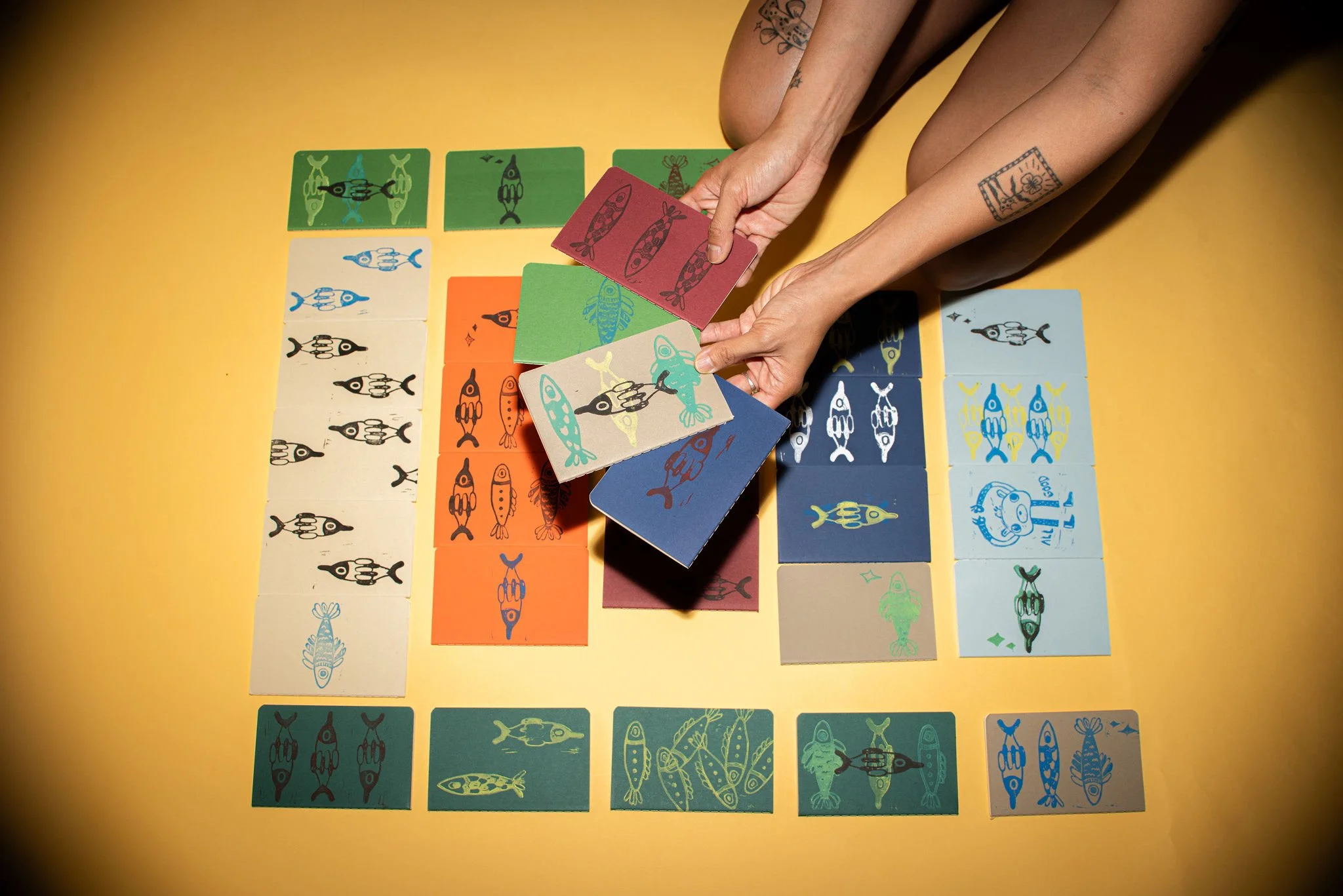 Block Print Notebooks (Surprise!)