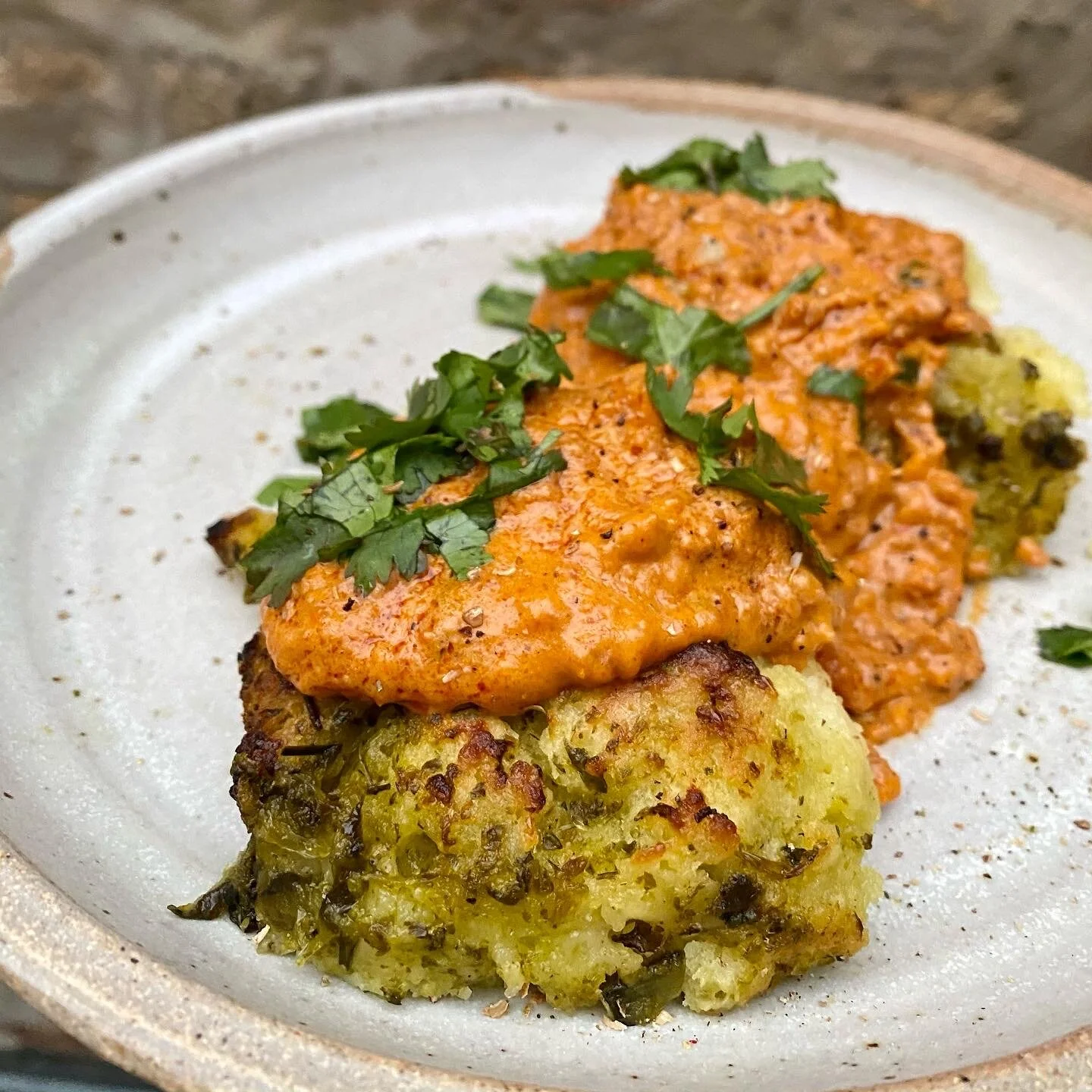 Poblano Butter Soaked Biscuit &amp; Chorizo Gravy