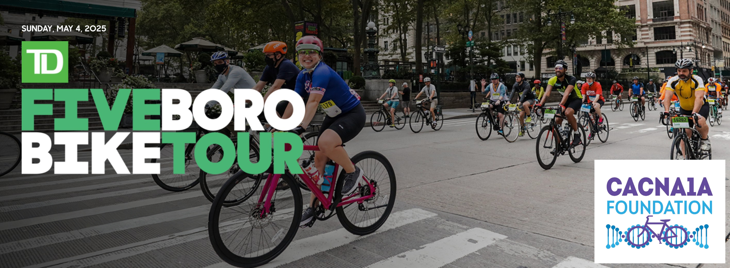 5 Boro Bike Tour — CACNA1A Foundation