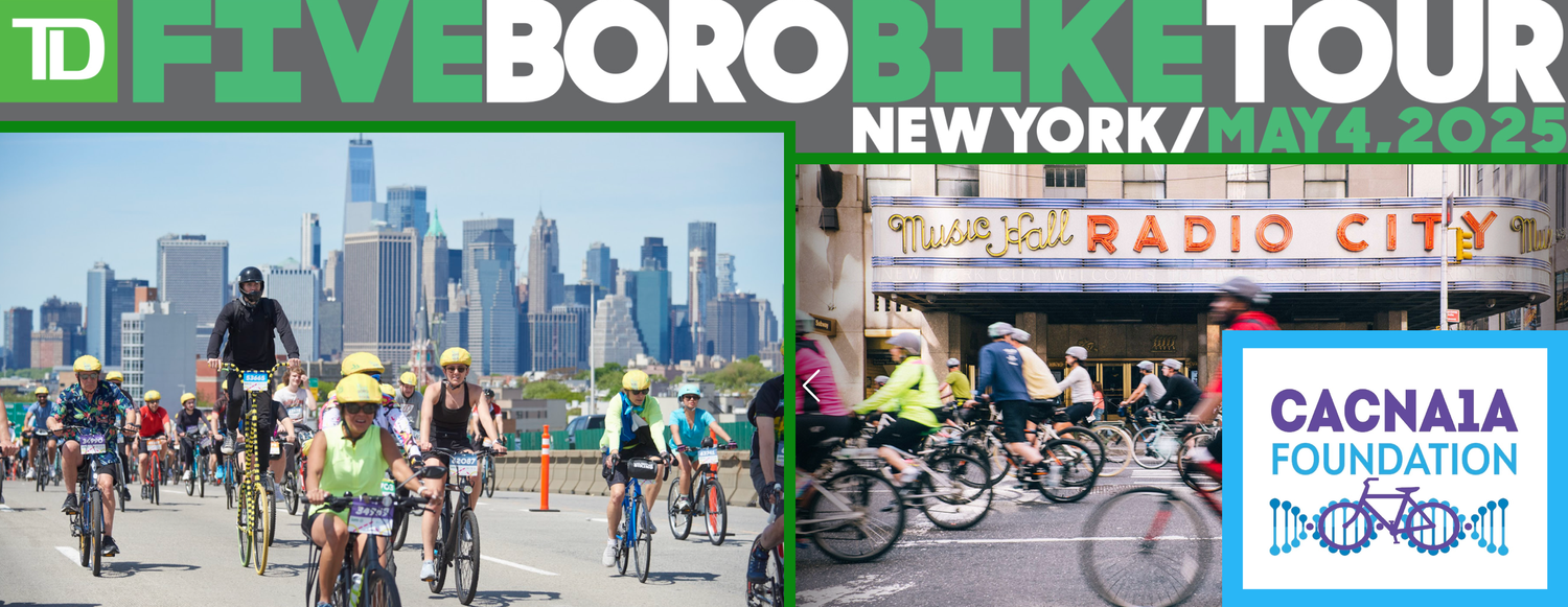 5 Boro Bike Tour — CACNA1A Foundation