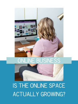 Is the online space actually growing?