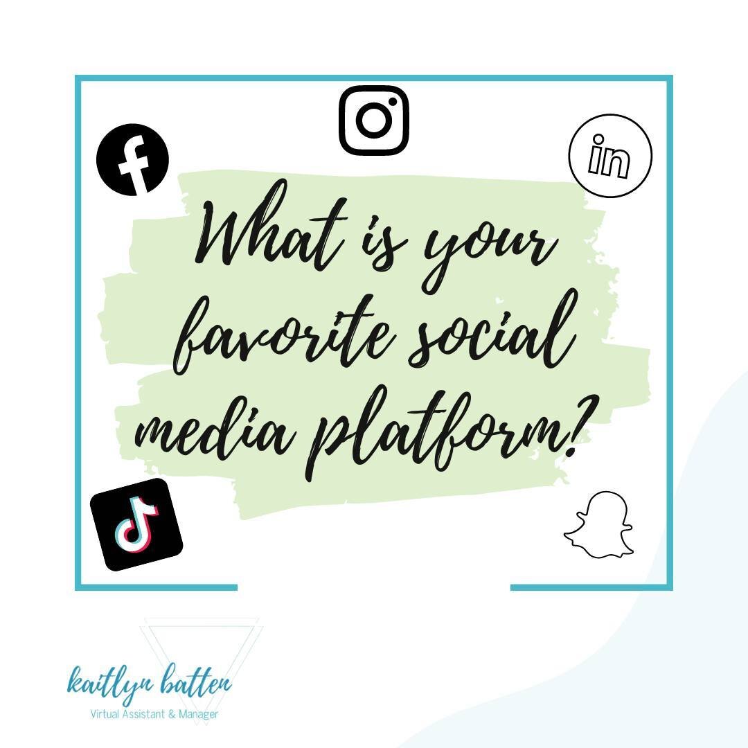 I love telling you about myself and my work, but I also want to get to know all of you who are part of my social media community!⁠
⁠
What social media platforms do you use and which is your favorite? You may choose a favorite because it is easy to na