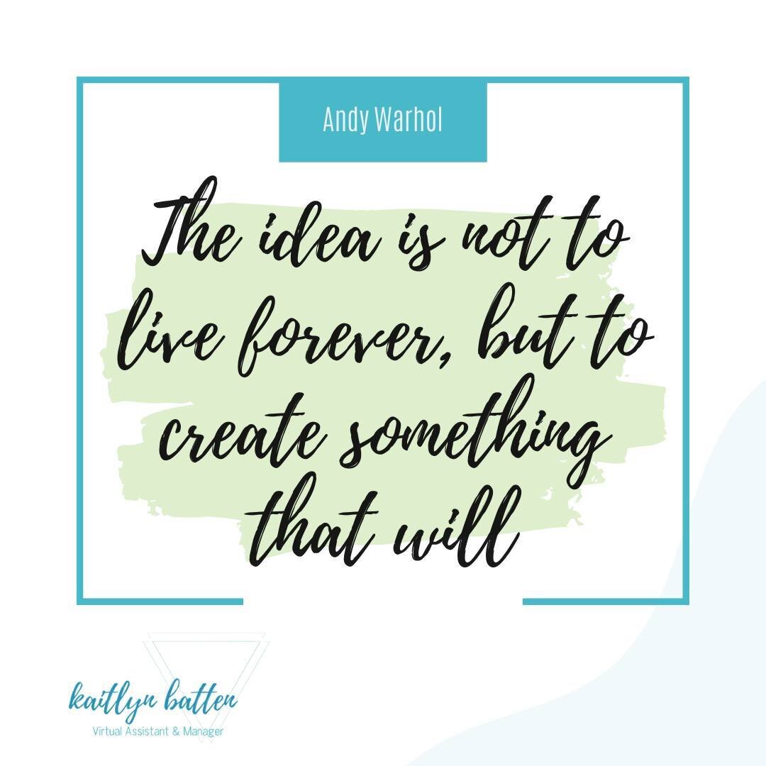 Create a business, reputation, or product that people will remember! When you love what you do, people will be drawn to your passion. ❤️⁠
⁠
⁠
#socialmediamanager #virtualassistant #kaitlynbatten #contentcreation #canva #socialmediamanagerforhire #soc