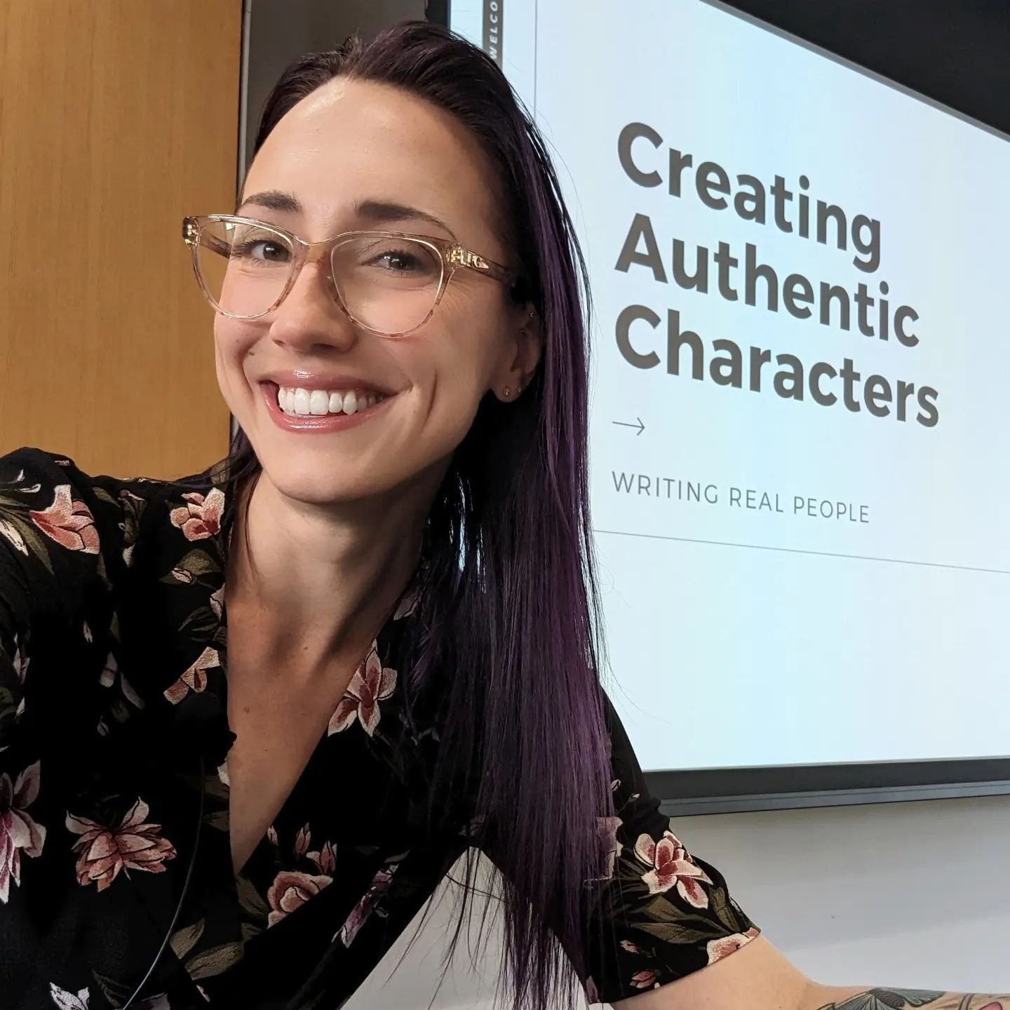 Hung out at @asuenglish and did a writing workshop on creating authentic characters for El D&iacute;a de Los Ni&ntilde;os/El D&iacute;a de Los Libros 2024. I think I only stumbled over my words like three times. 🤣

#author #authorlife #authorsofinst