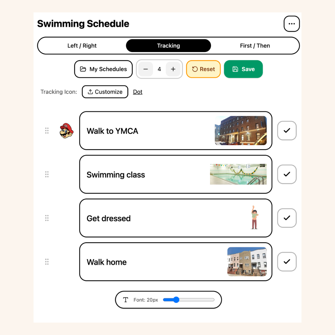 Parent/BCBA/BT - Visual Schedule for Kids (FREE)