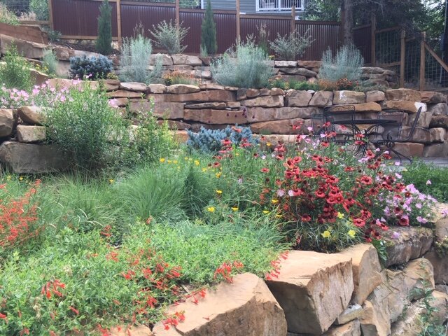About 1 Red Tail Gardens, Red Stone Landscape Design