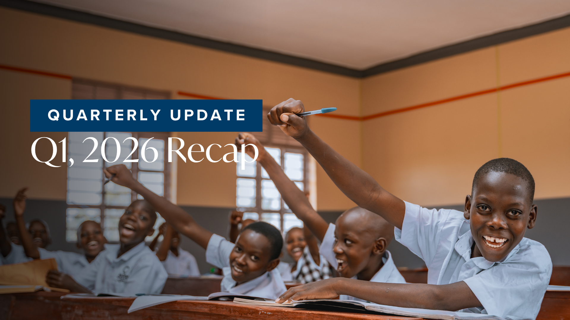 Quarterly Update - Q1, 2026 Recap
