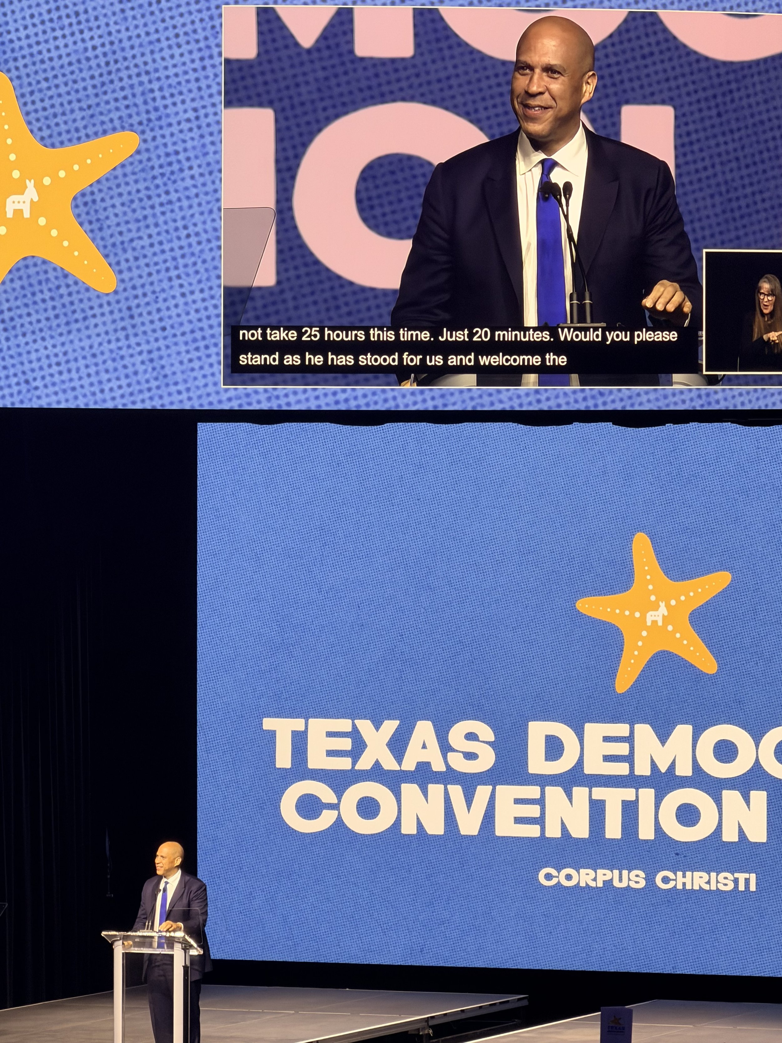 Senator Cory Booker (NJ), Keynote Speaker
