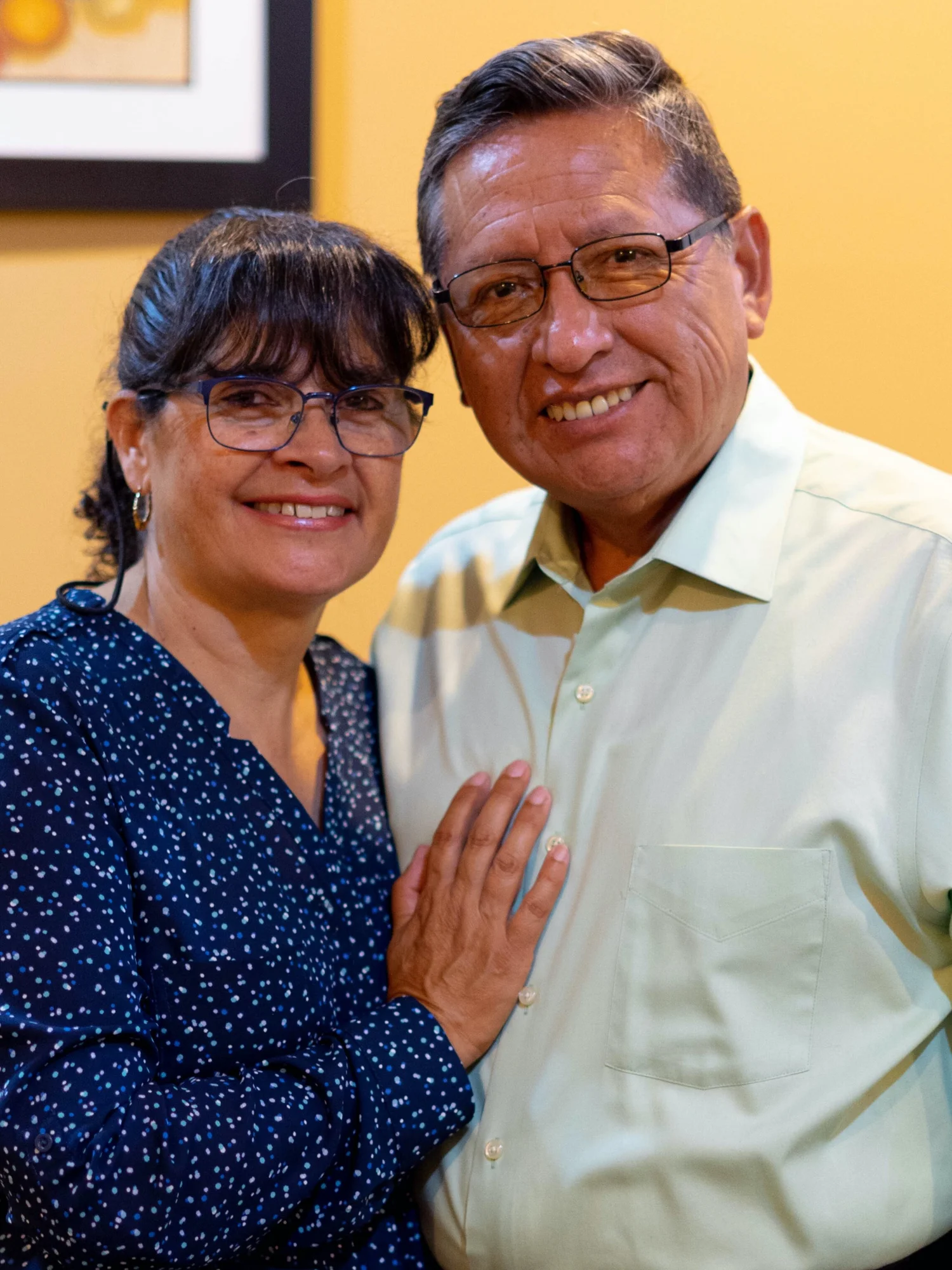 Pastor Carlos Arce and Pastora Cristina Arce