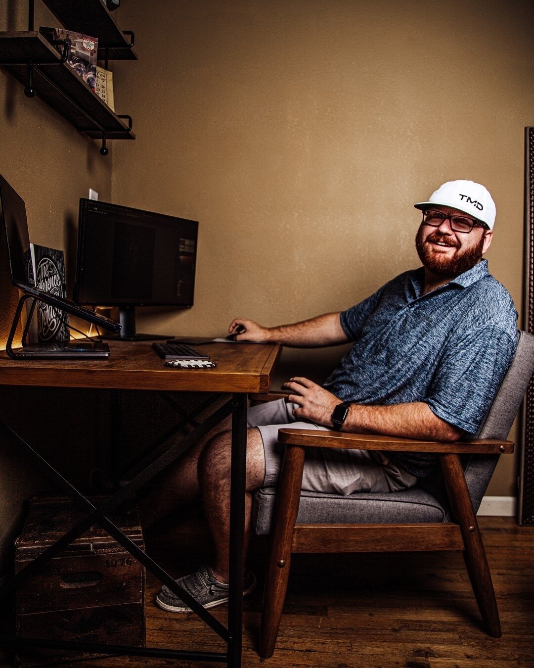 Hello? It's me. I was wondering if after all these weeks you'd like to meet, the owner, of TM+D. 
🎶sang to the tune of Hello by Adele

But really, it's been awhile since I introduced myself. My name is Jace Tarbell and I am the owner of TM+D. A Cali