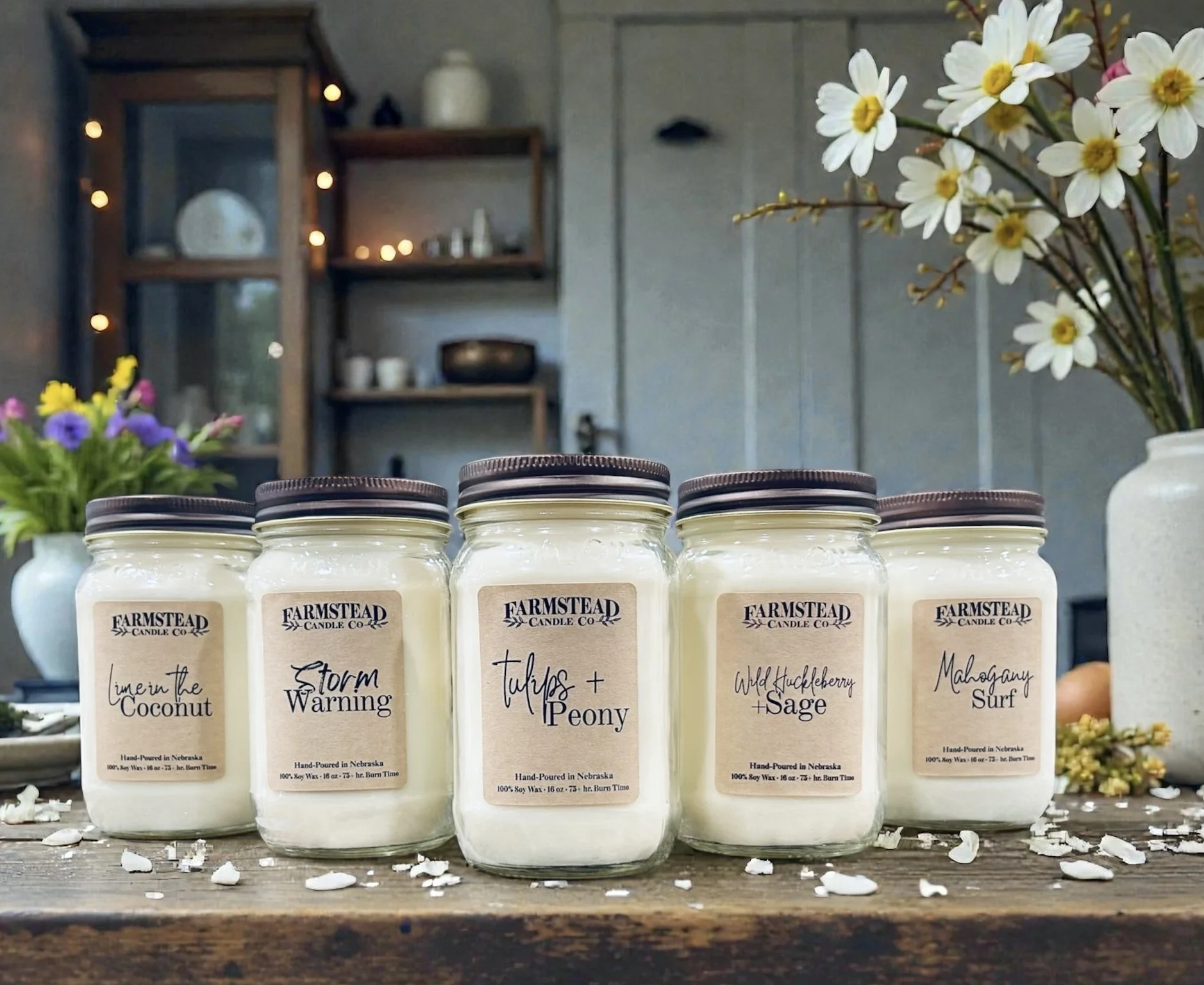 Spring/ Summer Collection - 16 oz Soy Wax Candle-You Choose the scent