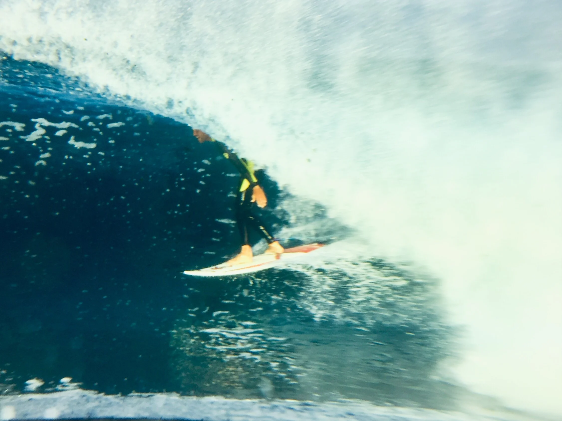 Michael "Munga" Barry in his happy place at South Straddy