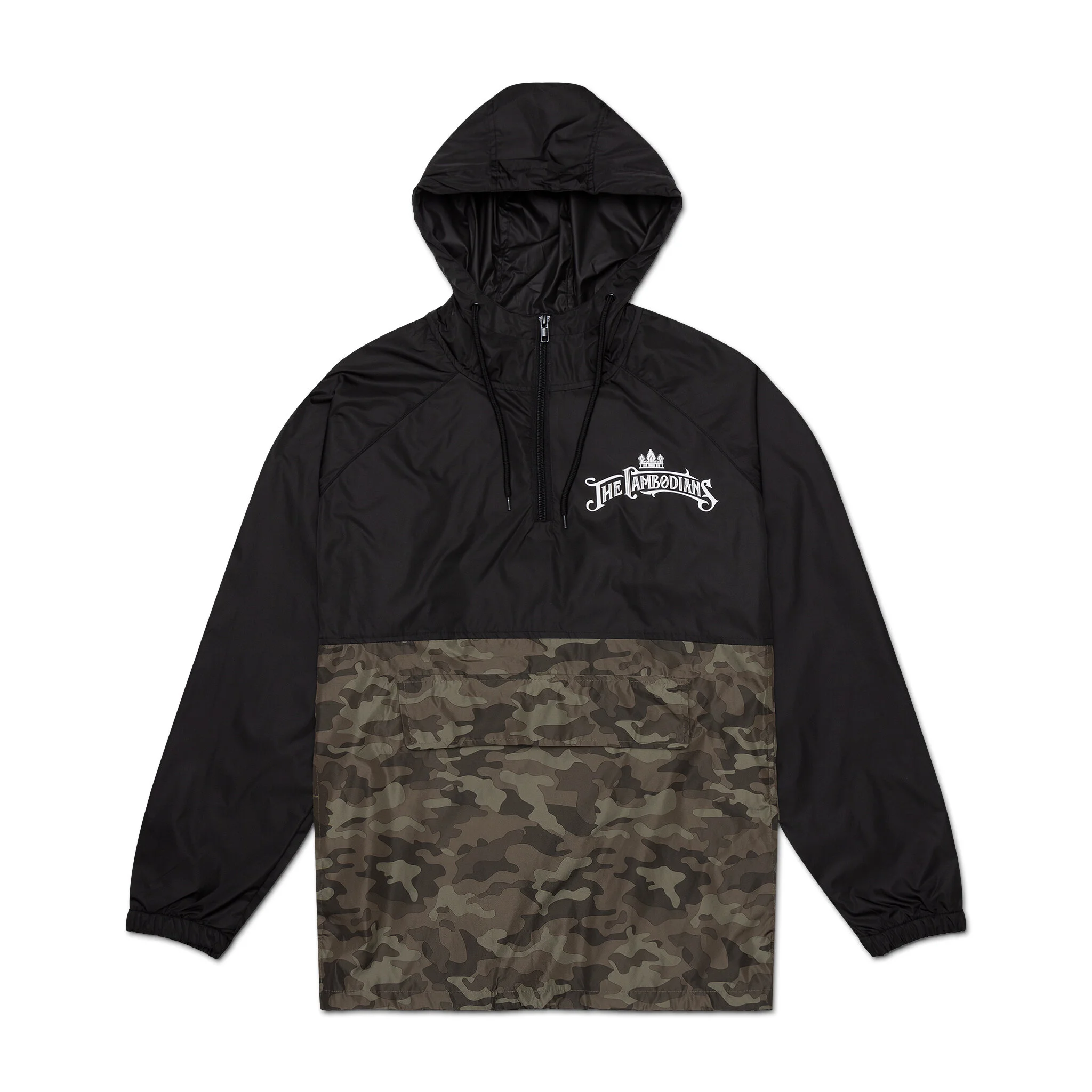 The Cambodians Color Blocked Windbreaker