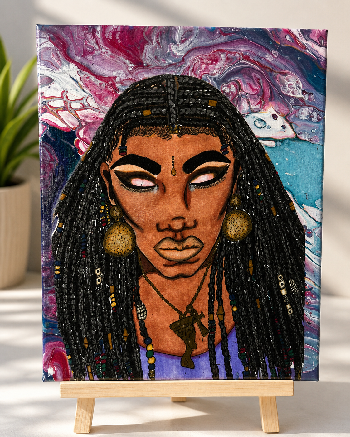 Aaliyah on Canvas *One in A Million*