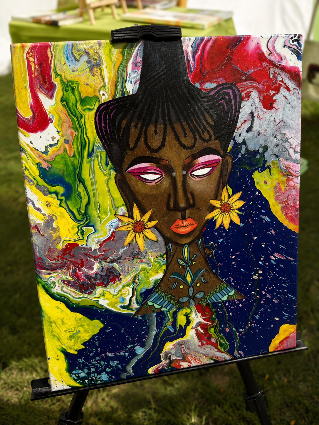 Aja on Canvas *MotherTrip*