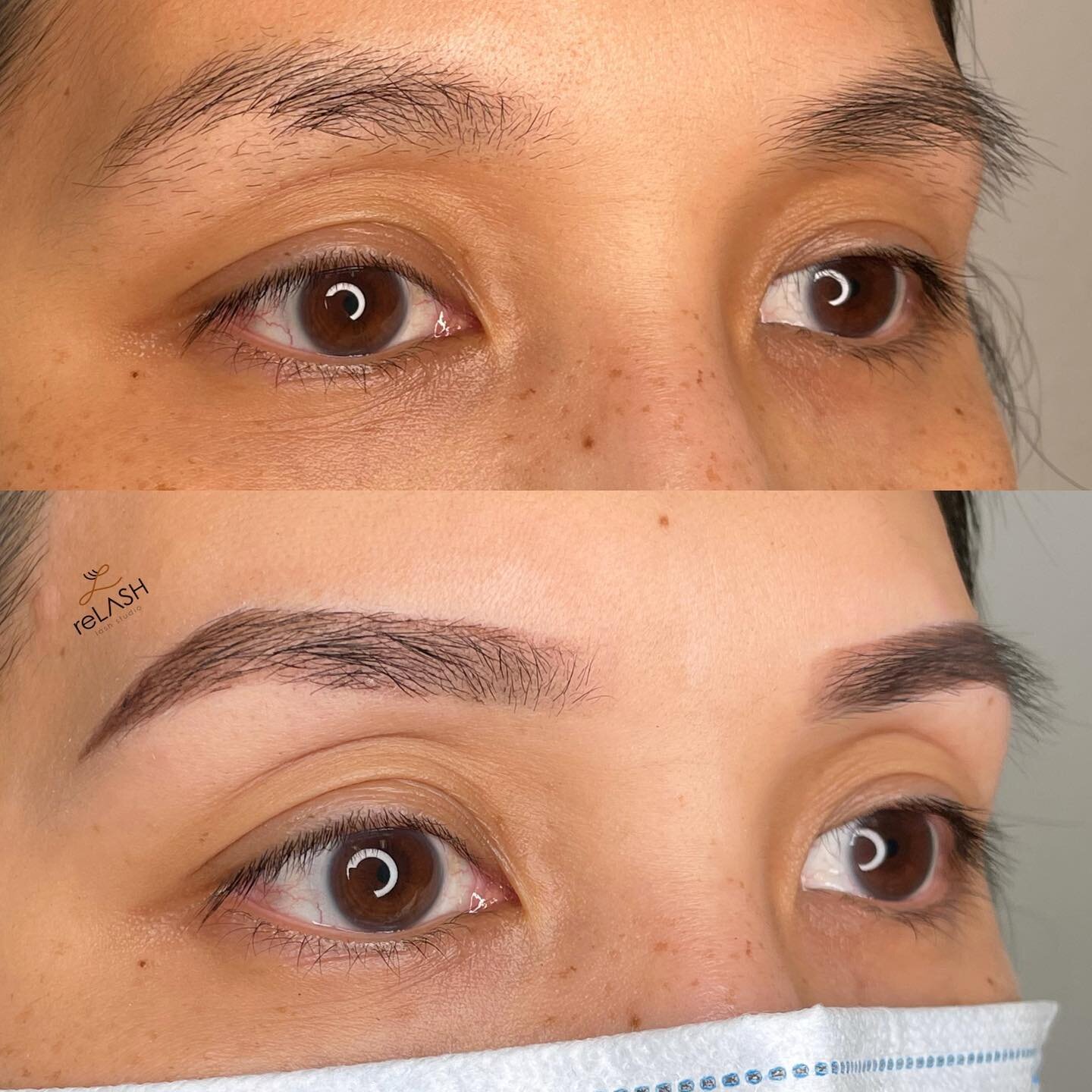 Brow Henna + Brow Shape + Lip wax + Forehead Wax ✨

To create these beautiful brows I used Permanent Lash &amp; Brow #2 + #3 and @gigispa lavender wax.

Have you been wanting to try this service and have questions? Feel free to ask in the comments 🙂