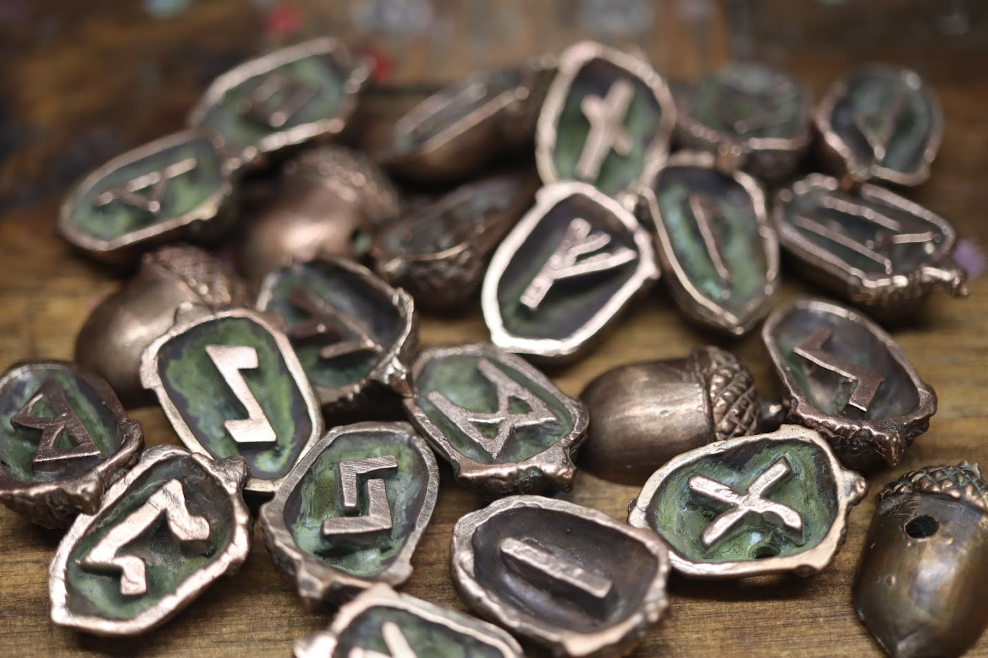 Acorn Rune Set — Pirate Artisans