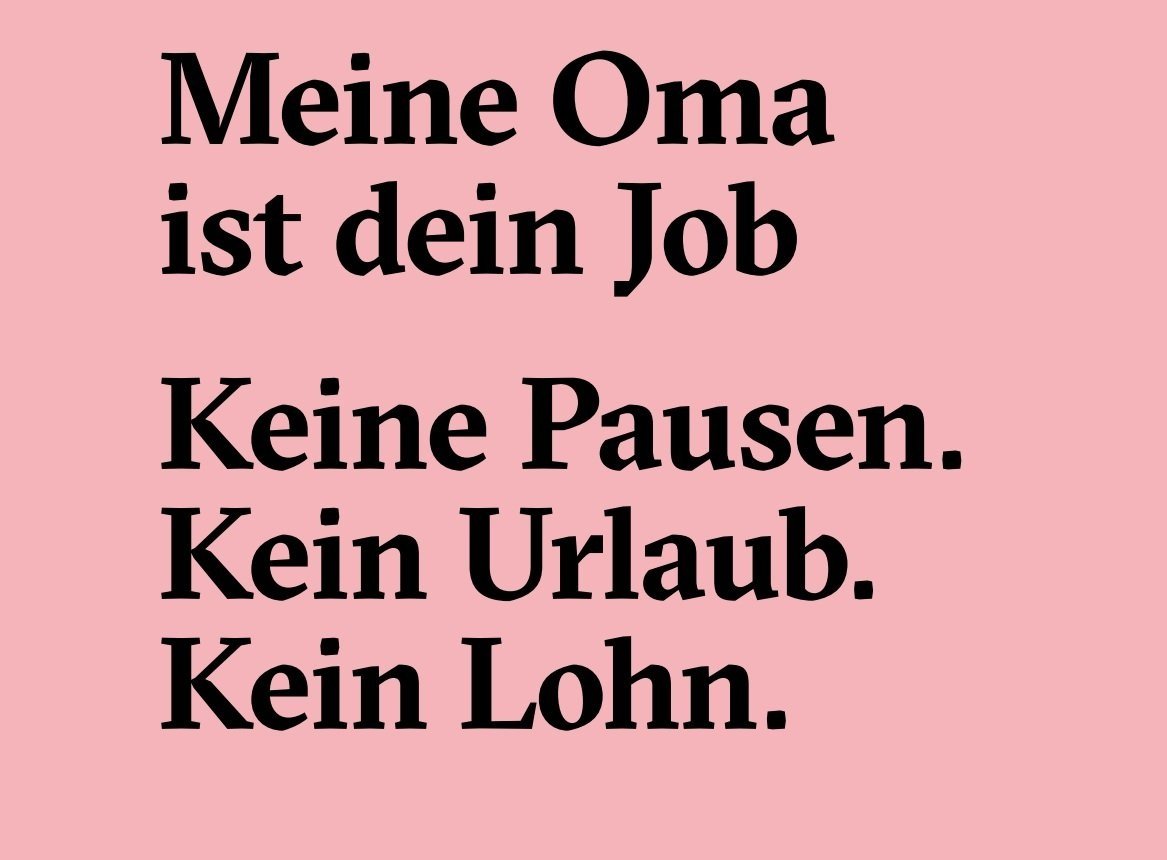 Meine Oma ist dein Job