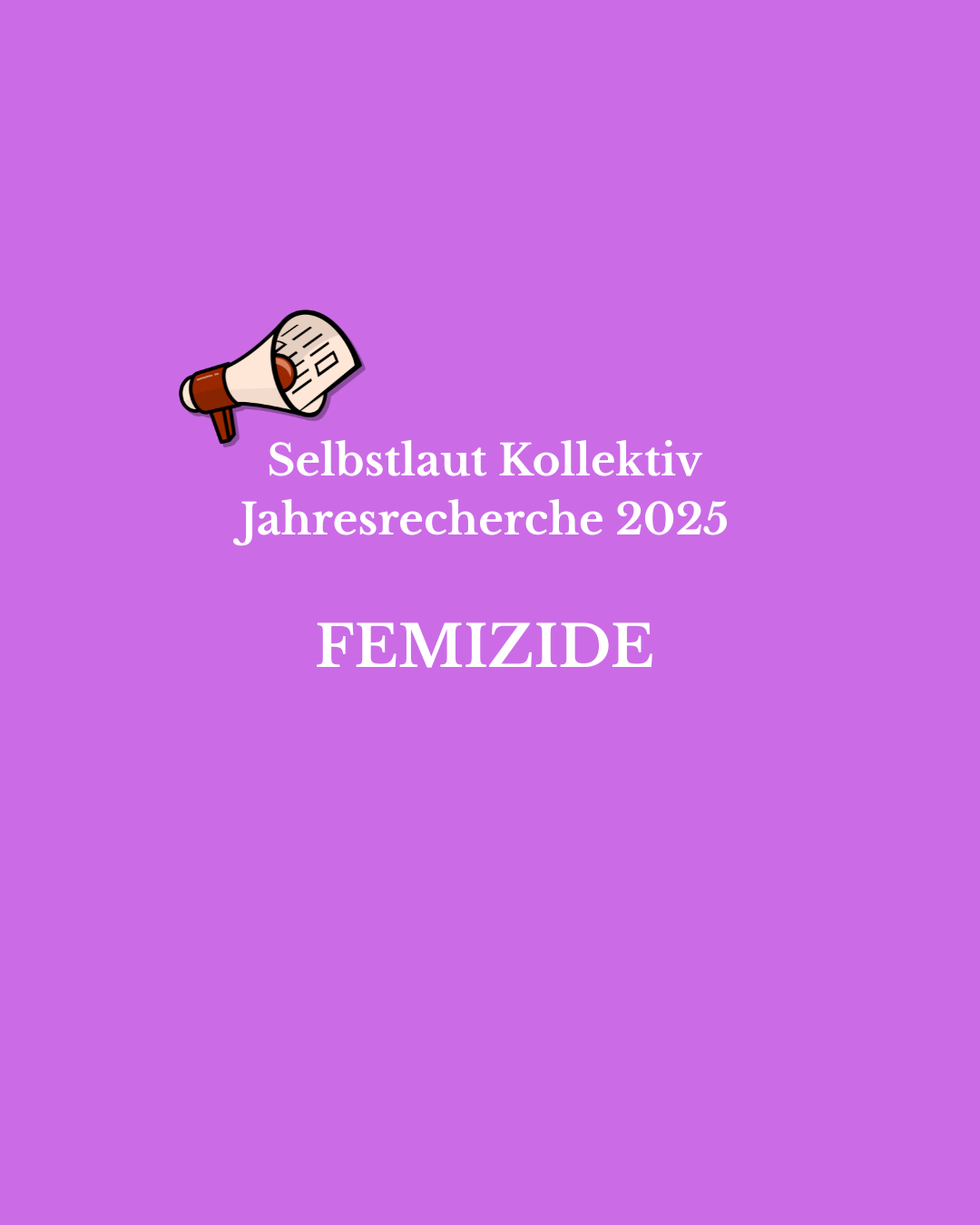 Bonjourno: Wie besser zu Femiziden berichten?