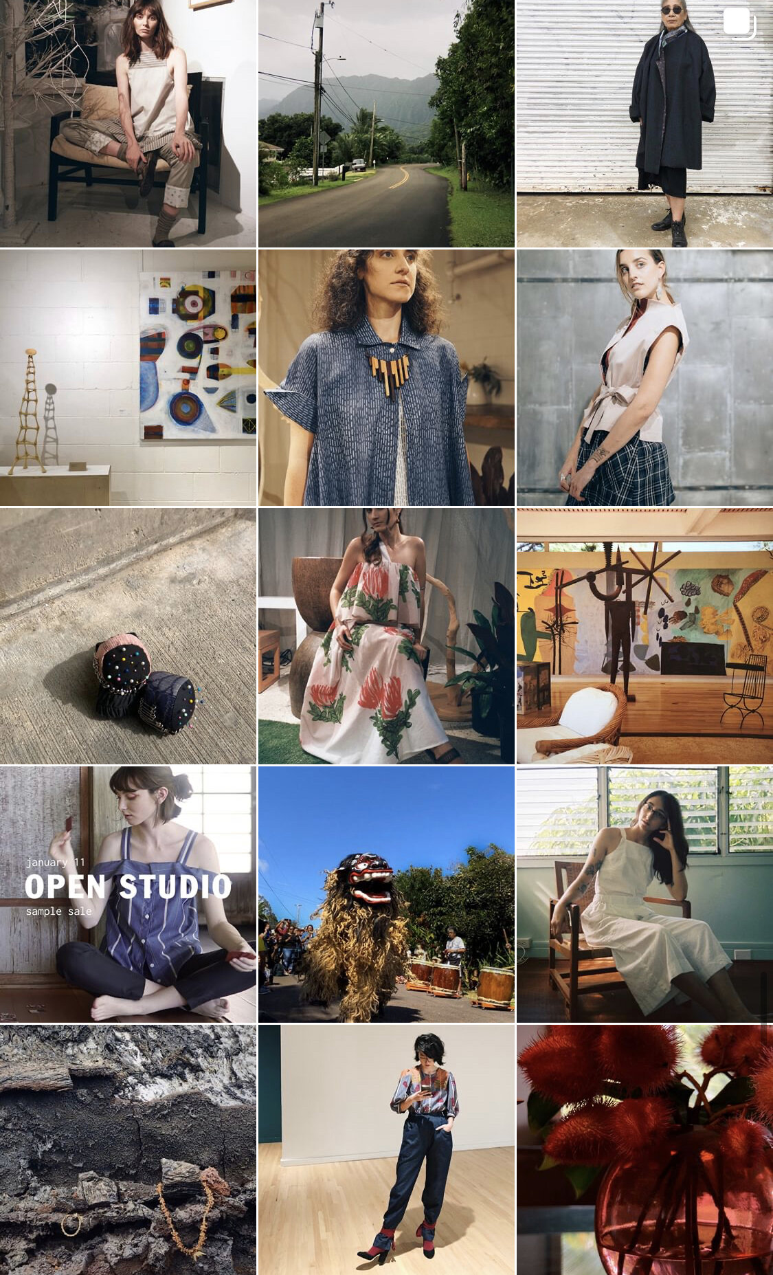 The Rumi Murakami Instagram is a delicate balance between images of Rumi Murakami products and the genuine lifestyle of the woman who dresses in Rumi Murakami.