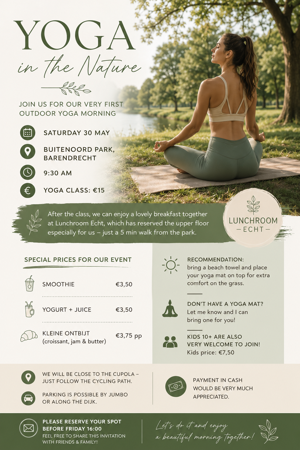YOGA IN THE PARK