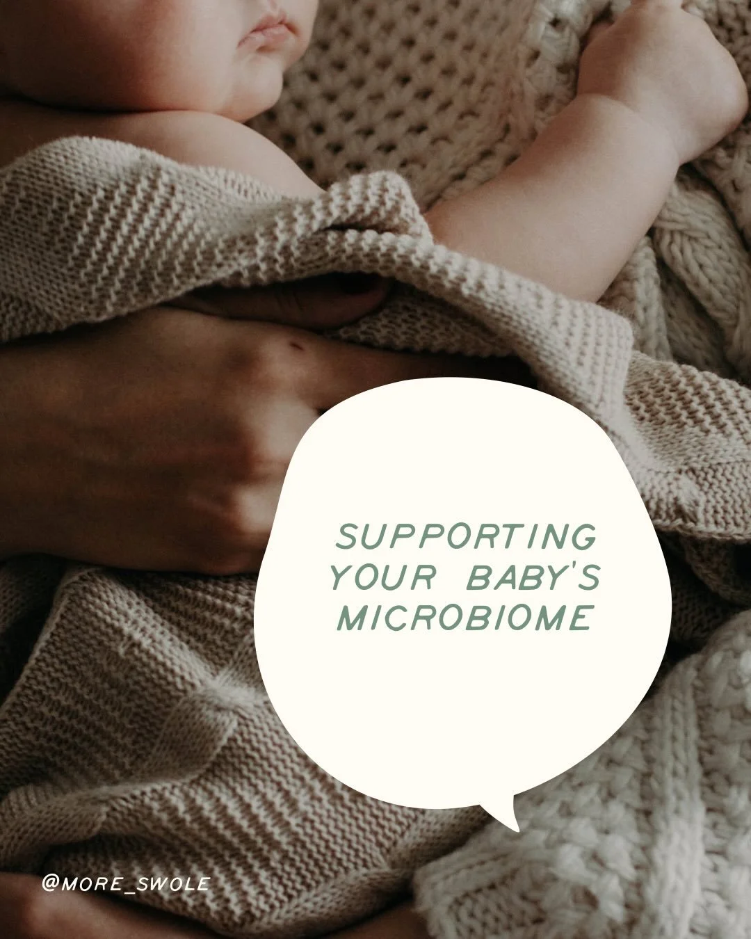 Ways to support your babies microbiome HOWEVER and WHEREVER you choose to birth your baby!

⭐️

I tried to be concise here but if you&rsquo;re a birth geek like me you can find more in-depth info about the microbiome in infancy through Unicef and Bri