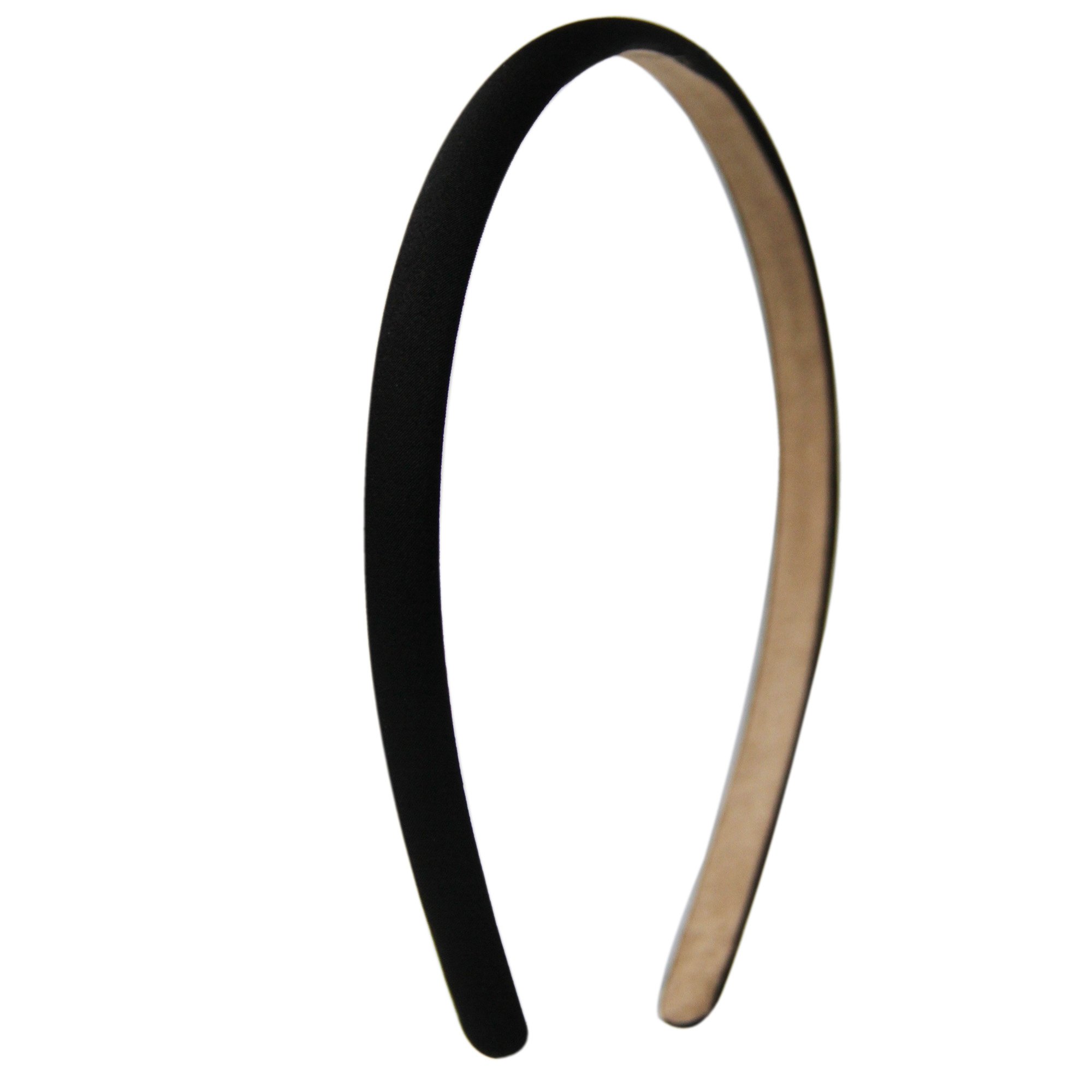 Narrow Sleek Black Hairband