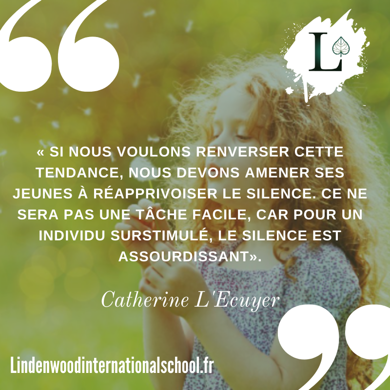 L Emerveillement Et La Curiosite De Nos Enfants Des Tresors A Conserver Lindenwood International School Ecole Internationale