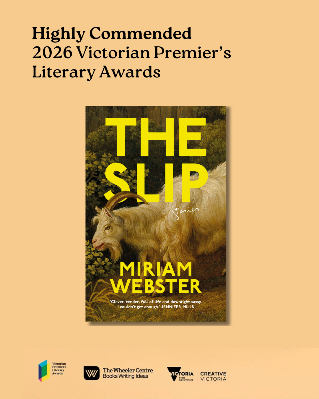Highly Commended in 2026 Victorian Premier’s Literary Awards