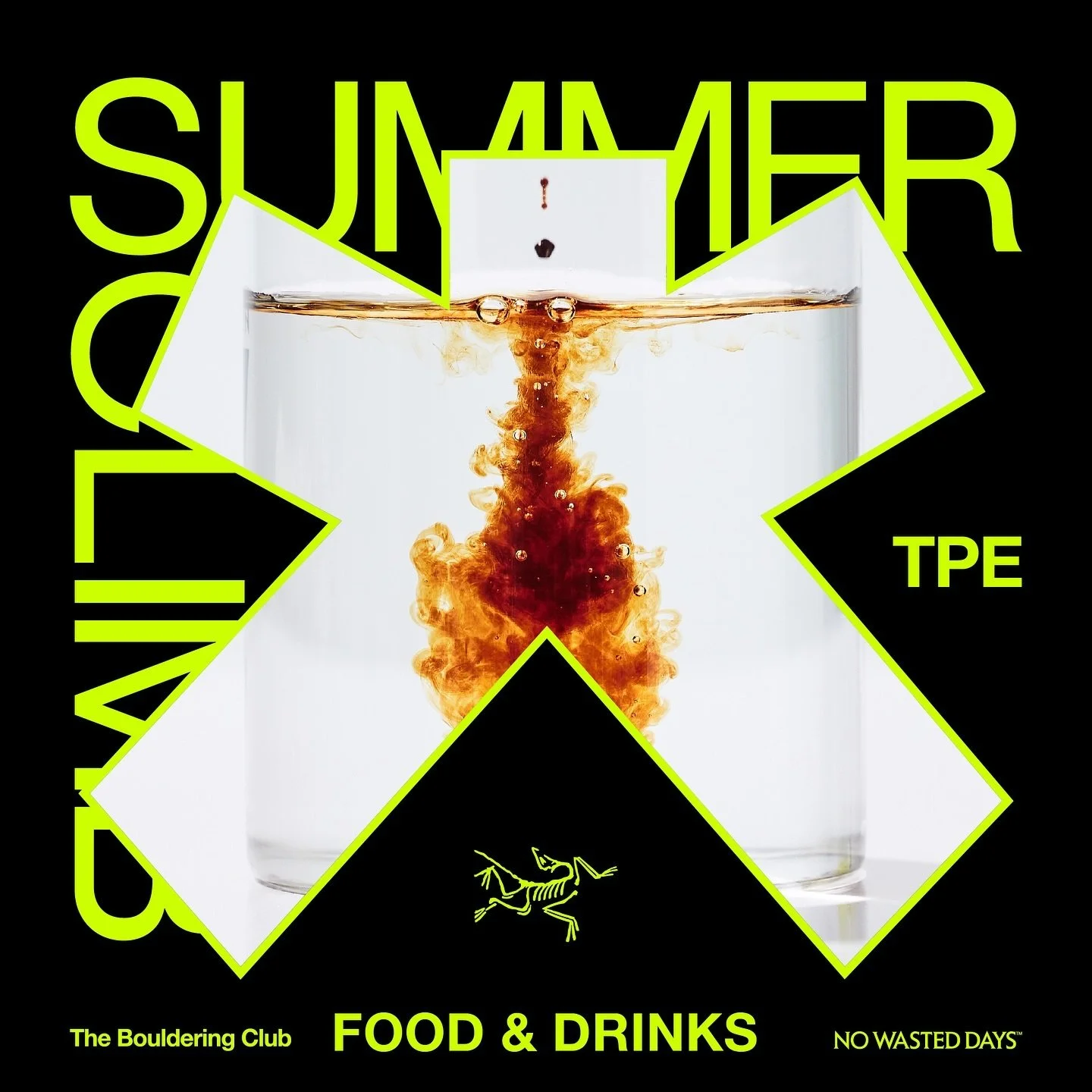 ✱ SUMMER OF CLIMB TAIPEI ✱
↳ FOOD & DRINKS
↳ SUMMER OF CLIMB 抱石飲食補給
↳ Climbing is food for body and passion
相信資深岩友們已經有關注到,此次策劃「ARC’TERYX 100 NEW ROUTES」計畫,預計將明德店A、B、C區全數換線。從自身每週固定攀爬的經驗出發,攀爬前會帶上一些精神糧食,如咖啡、飲品等,在攀爬間的段落與滿手鎂粉的時候,透過簡單便利且快速的輕食作為