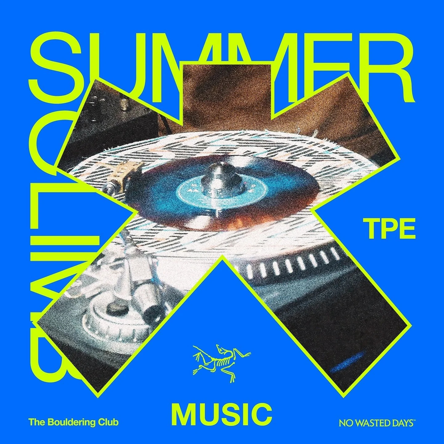 ✱ SUMMER OF CLIMB TAIPEI ✱
↳ MUSIC
↳ No Wasted Days™ 音樂企劃
↳ Climbing is a vibe.
在我們的旅行經驗中,深刻感受過攀岩運動和音樂之間密不可分的連動,無論是岩館播放的音樂對於現場攀爬者在情緒及行為上的影響,也親臨攀登賽事現場觀看DJ,除了熟稔攀登者自身狀態、賽事節奏、掌握其交互連動的氛圍等,適時運用音樂撩撥共鳴、挹注能量,甚至有能力為攀岩運動建構出另一層敘事及畫面,這是我們想分享給大家的,因此邀請到 Mr.
