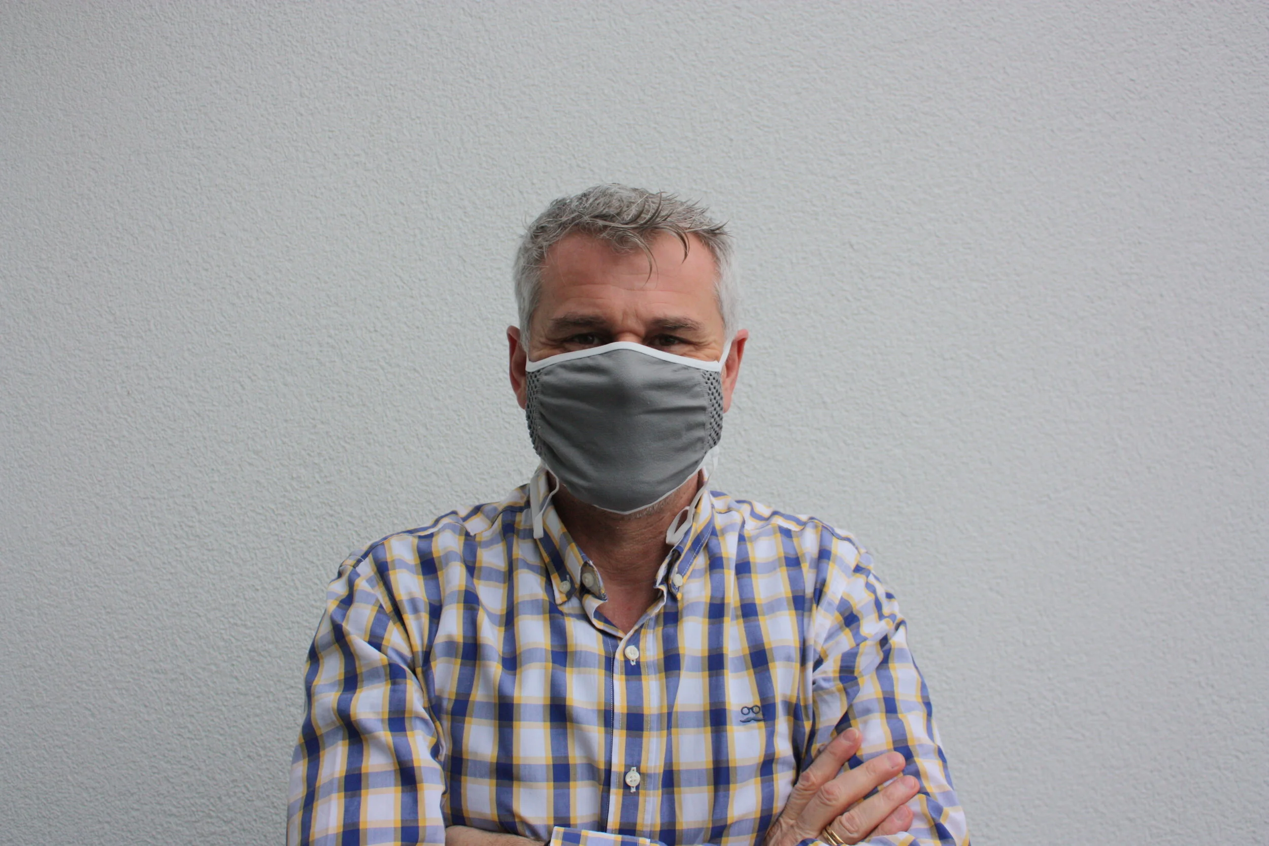 Body and co Schutzmaske GRAU - Antiviral