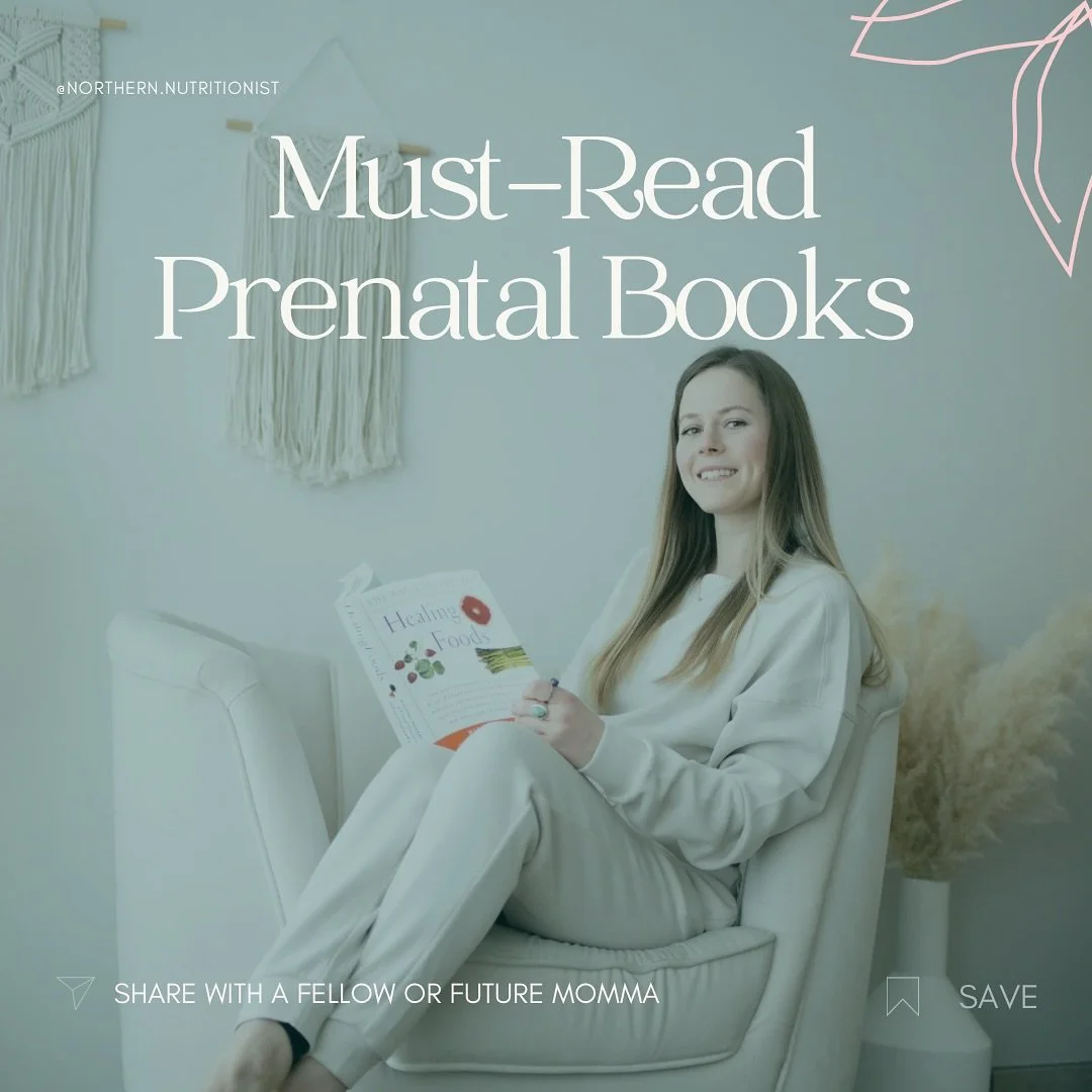 Even if you&rsquo;re not pregnant yet I would highly recommend many of these (at the beginning of the books for most of them it&rsquo;s actually all about fertility &amp; prepping💕). 

Prepping for the best egg &amp; sperm is BEST as these are the s