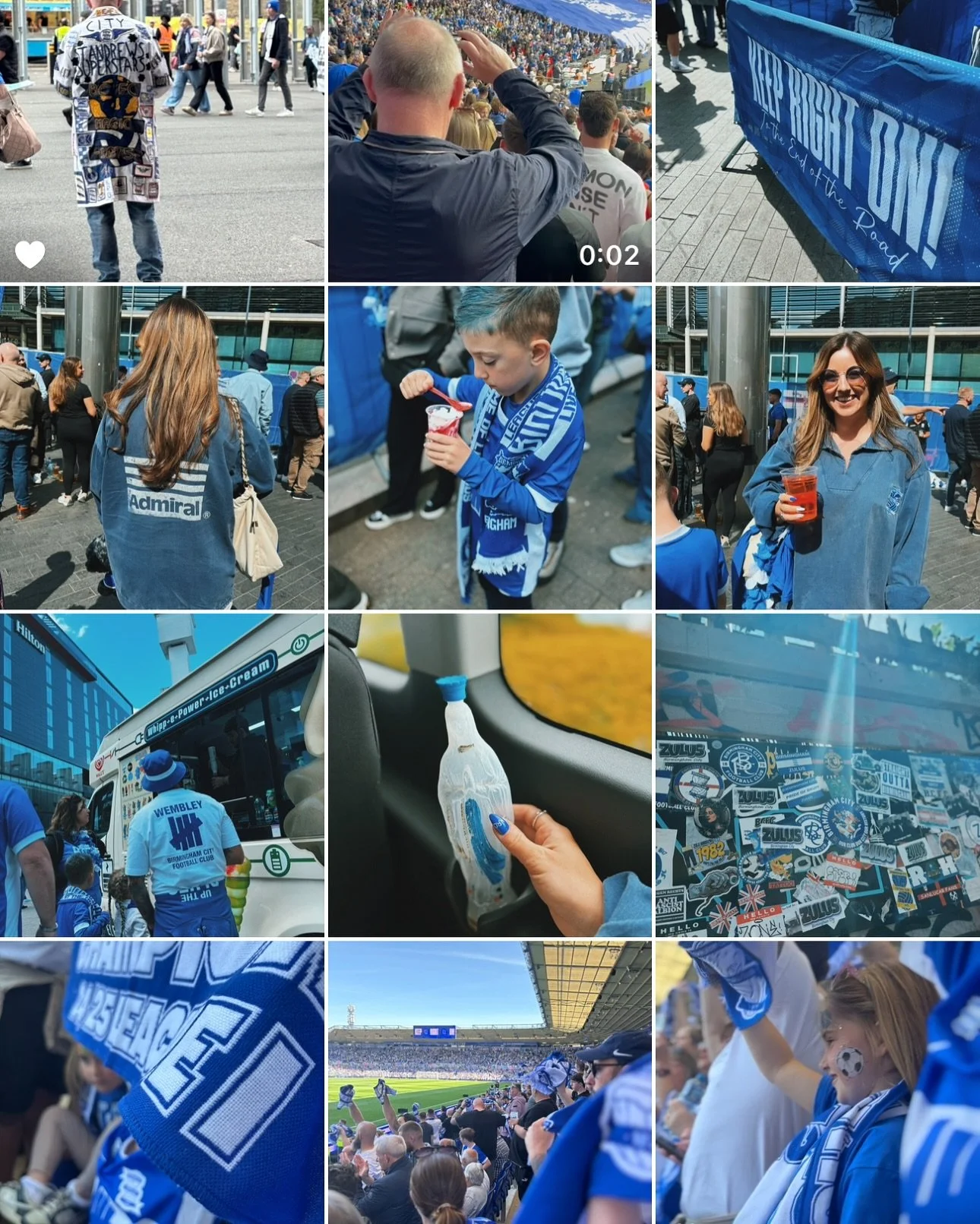 the easter &lsquo;break&rsquo; camera roll 🤝 back to back Blues content