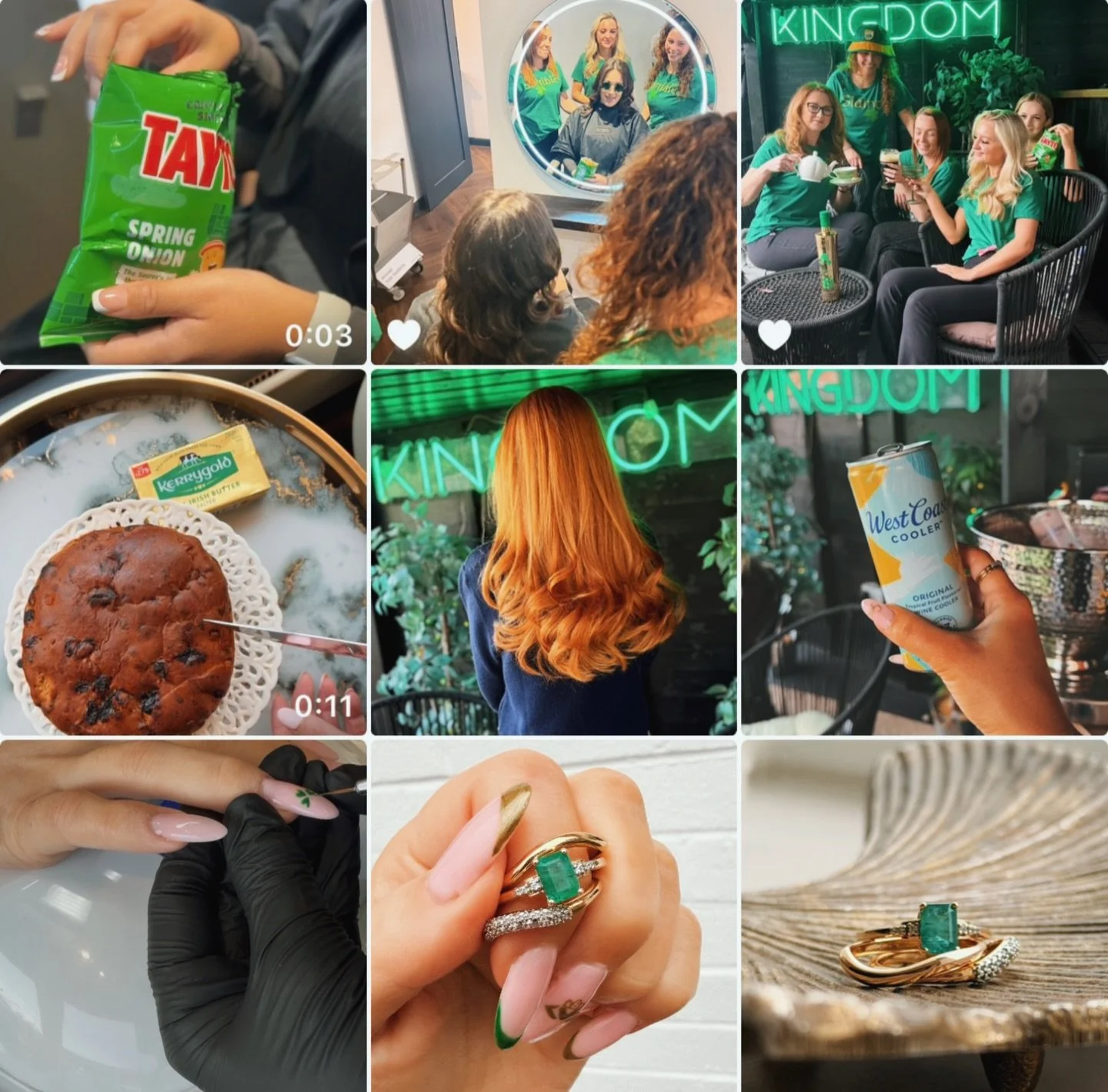 Go green or go home 🙌☘️

Happy St Patrick&rsquo;s day to anyone with even the slightest hint of Irish heritage&hellip; but especially to the friends &amp; clients who let me greenwash their lives in the best possible way every year. Sl&aacute;inte ?