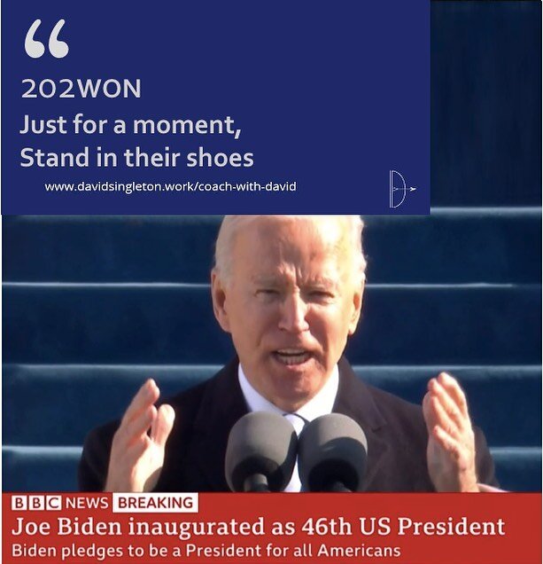 Leadership.
.
At Last. 
.
Lockdown programs available on the web
.
Stretching people to be the best versions of themselves, talk it through
.
#joebiden #mrpresident #legacy #optimism #dream #genuine #develop #potential #inspirational #challenges #coa