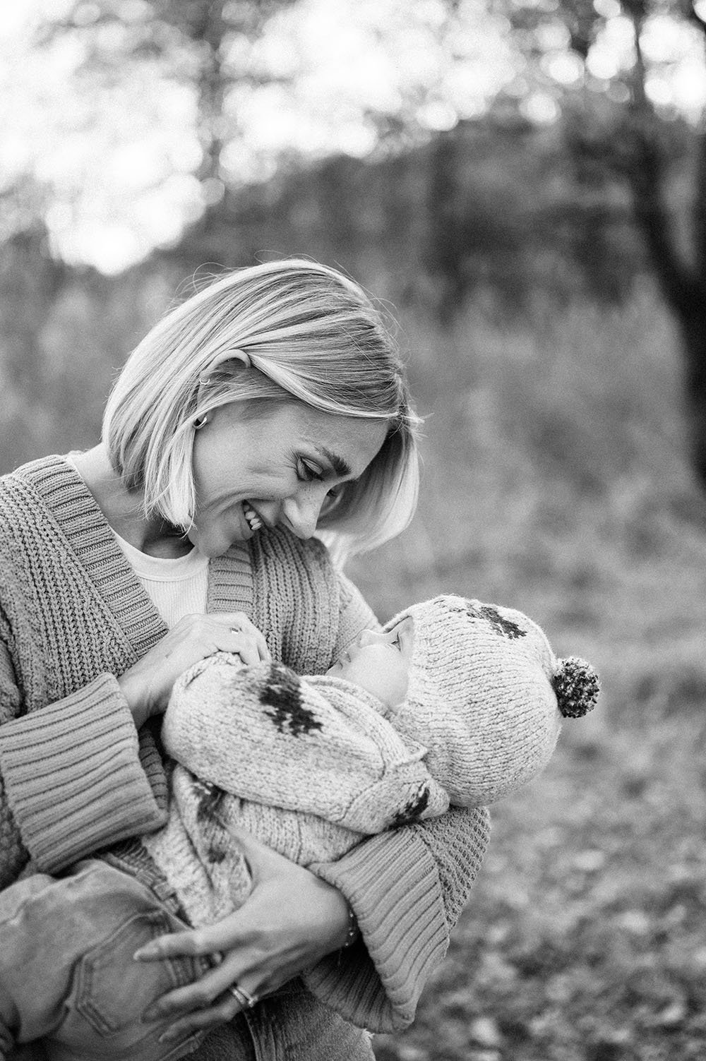 Fotografia famiglia in autunno