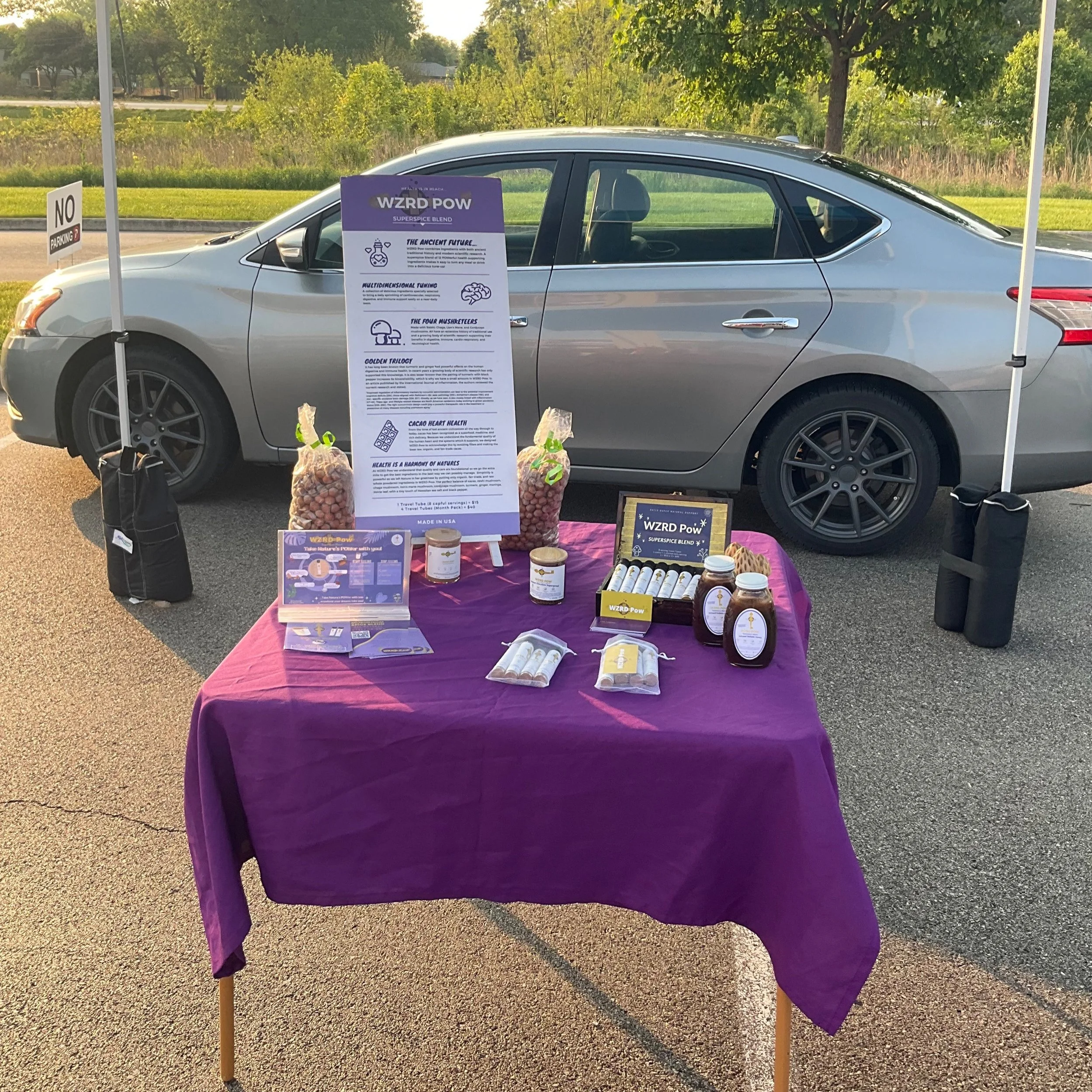 WZRD Pow @ Binford Farmer’s Market