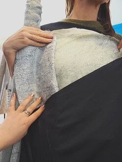 Fabrics can be chosen from our range of unique luxury sustainable textiles, or we can work with other fabrics too