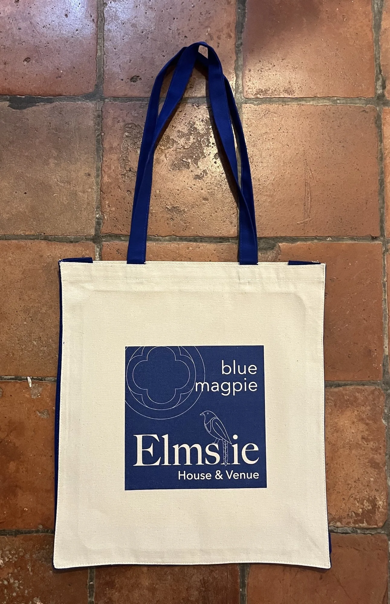 Malvern Tote Bag Back - Blue Magpie logo.JPG