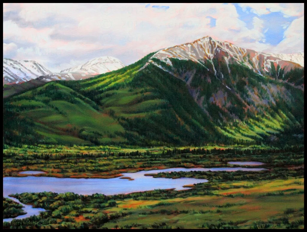 Near Leadville oil on canvas 18 x 24 2014