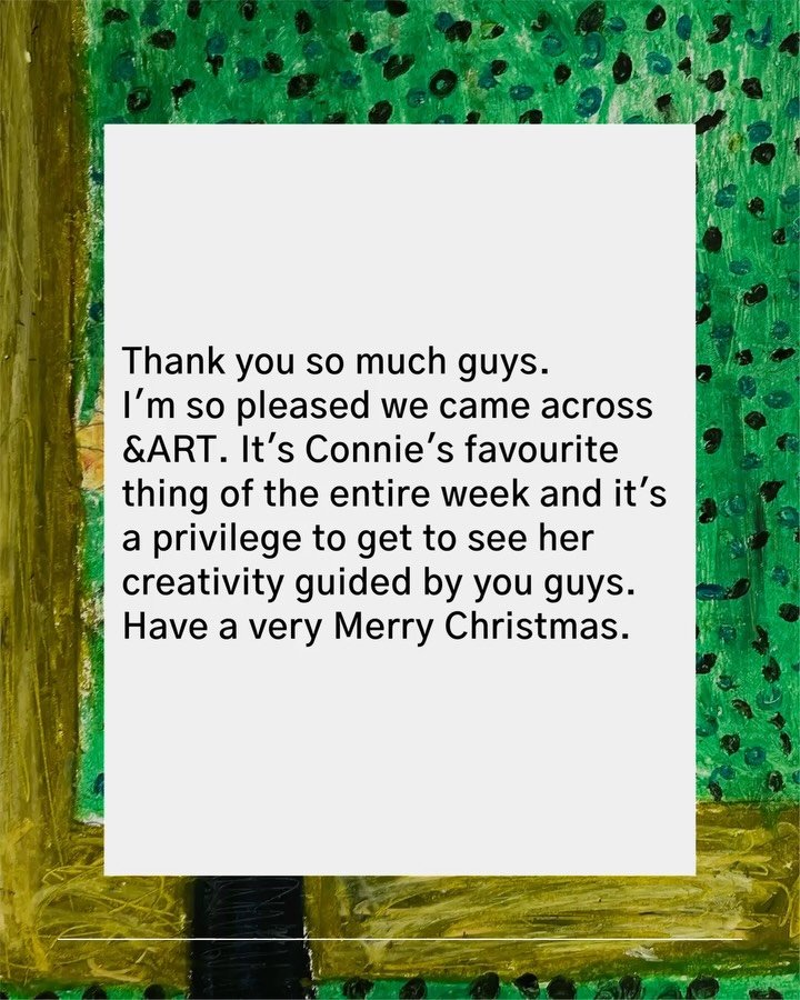 Just a few of the amazing comments we have received recently from our amazing &amp;ART families. We are so lucky, we really do have the most wonderful families and artists at our sessions. Xxxx