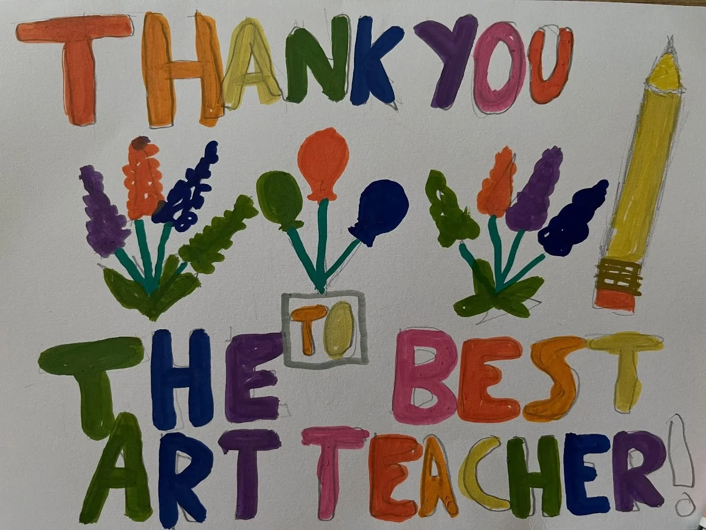 Very occasionally one of our artists has to leave our sessions!! Thankfully this is a very rare occurrence, usually as a result of schedules changing because of moving schools or even a family relocating to a different country. 

Well when this happe