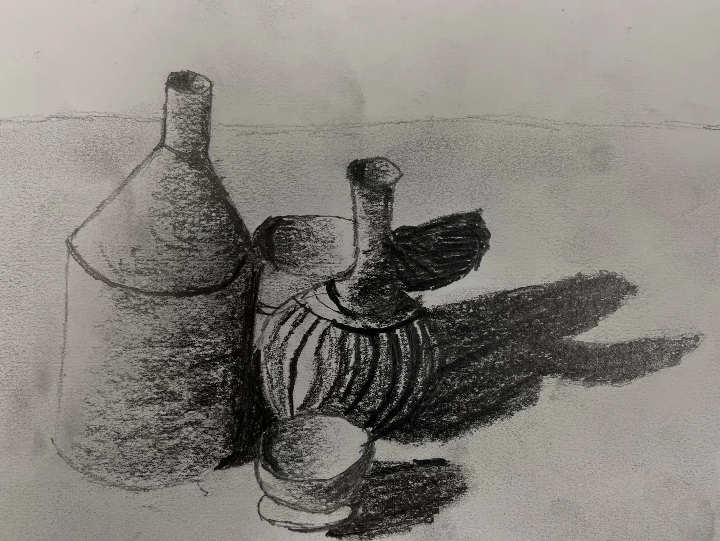 Wowzers our after school artists have smashed this out of the park! Wonderful experiments with tonal shading, shadows and form. Incredible!!!