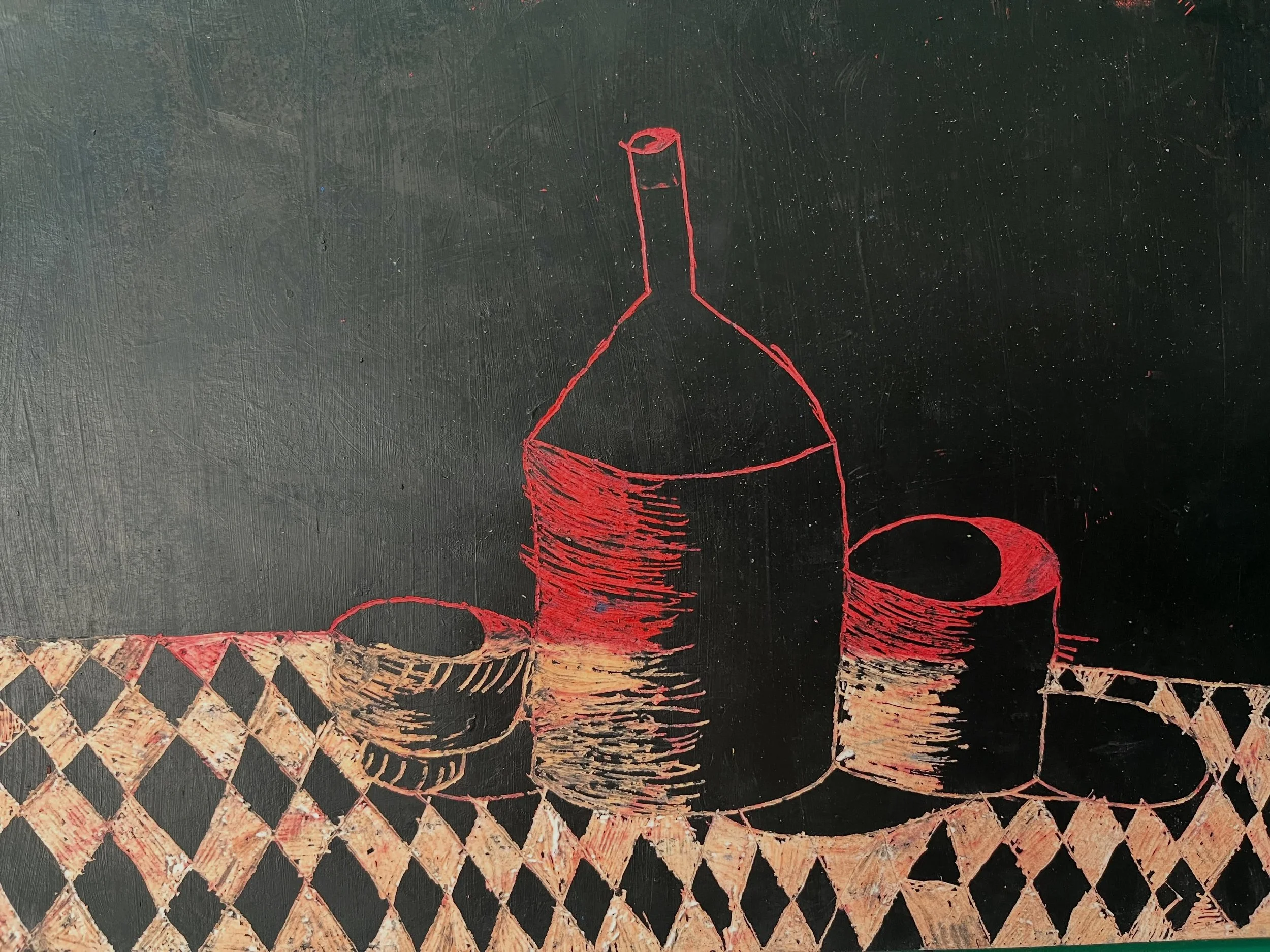 Had to post more of these stunning Giorgio Morandi inspired scratch pictures!!!!